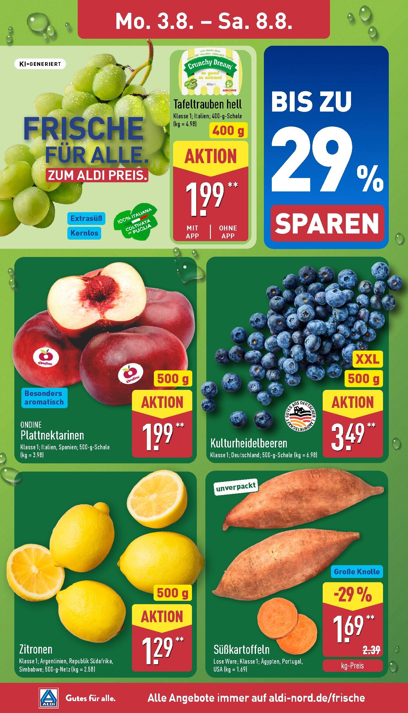 Aldi Aldi Nord Prospekt ab Montag Seite 2