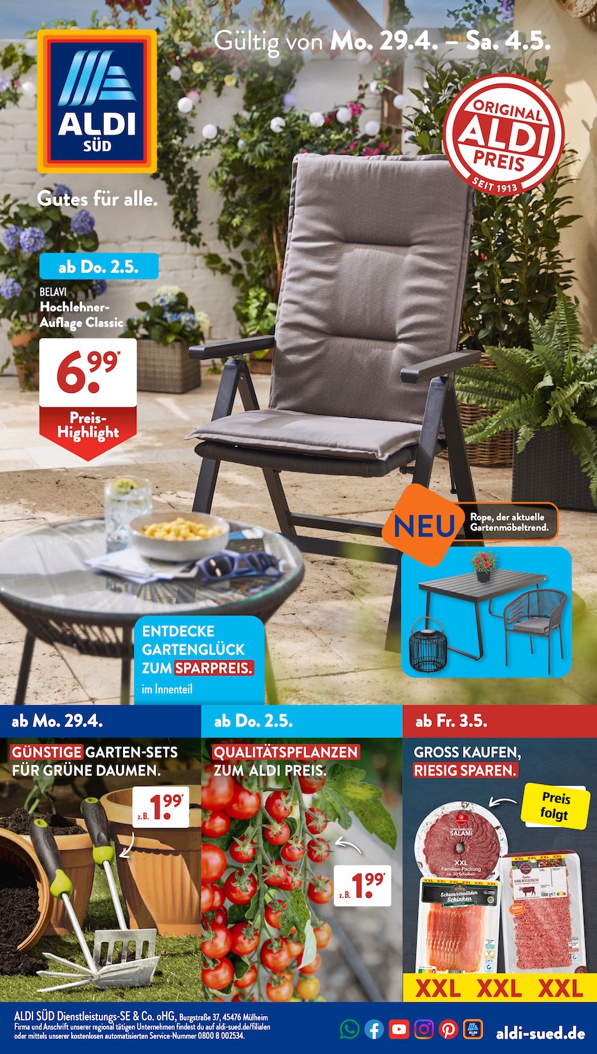 NETTO Prospekt ab Montag 29.04.2024 nächste Woche Angebote zum blättern