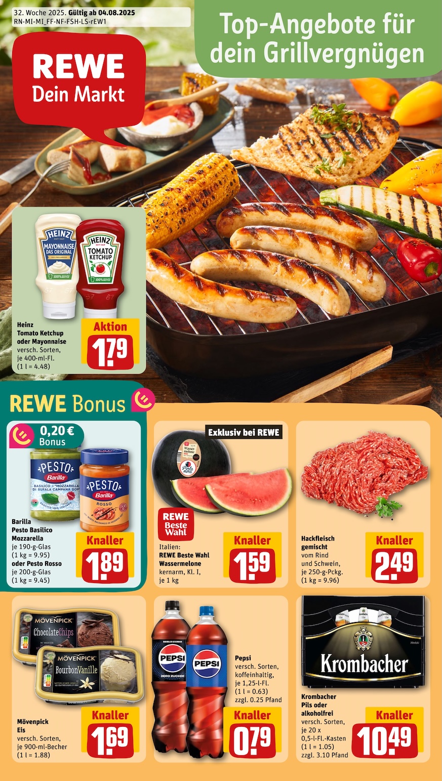 Page 1 of leaflet Aktueller Prospekt ab Montag