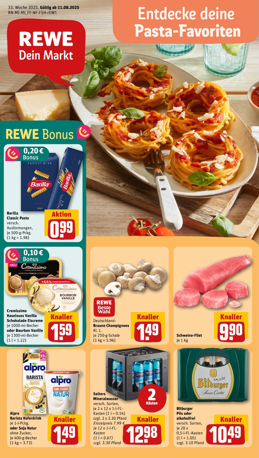 Page 1 of leaflet Aktueller Prospekt ab Montag
