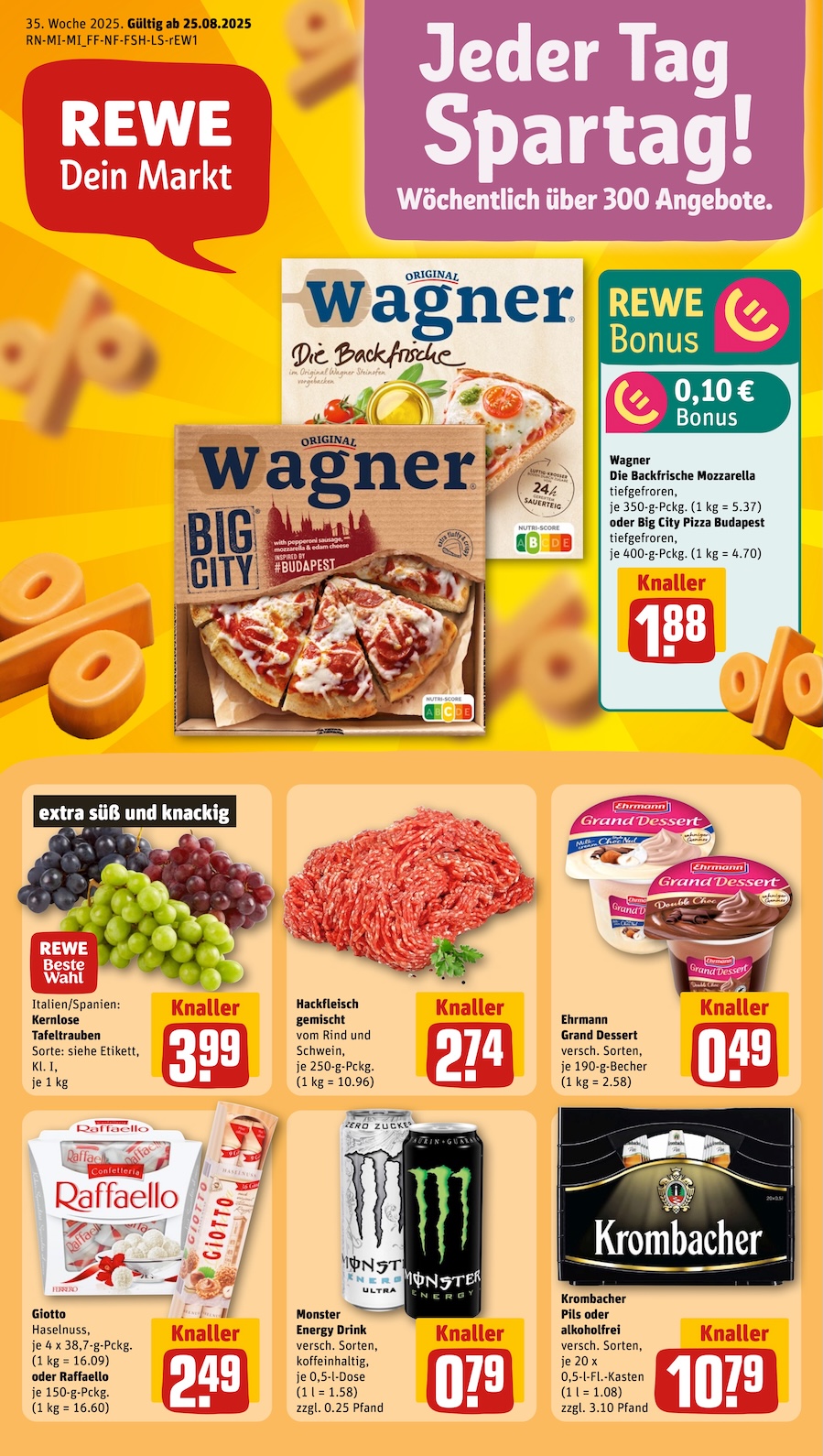 Page 1 of leaflet Aktueller Prospekt ab Montag