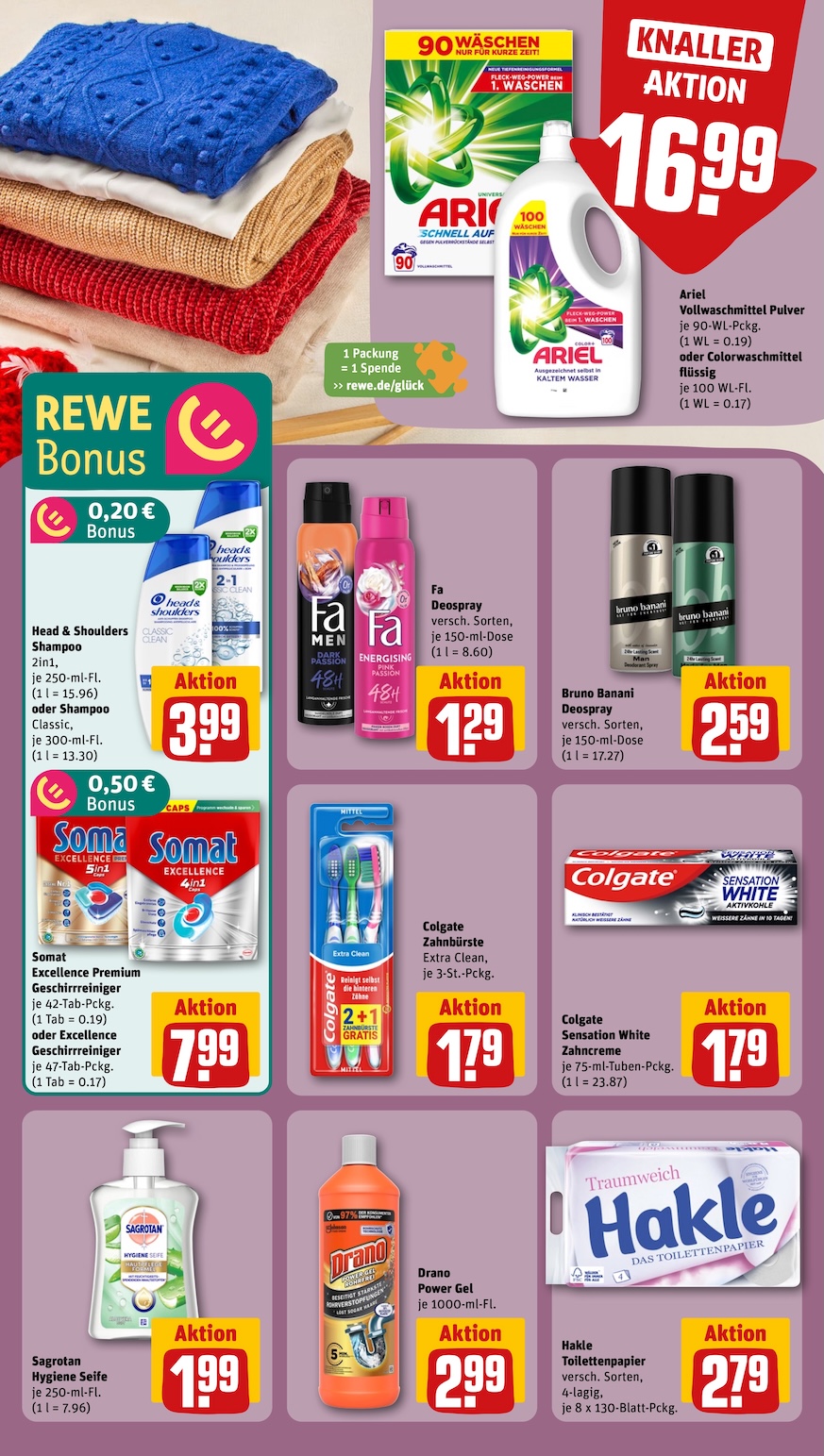 Rewe Aktueller Prospekt ab Montag Seite 22