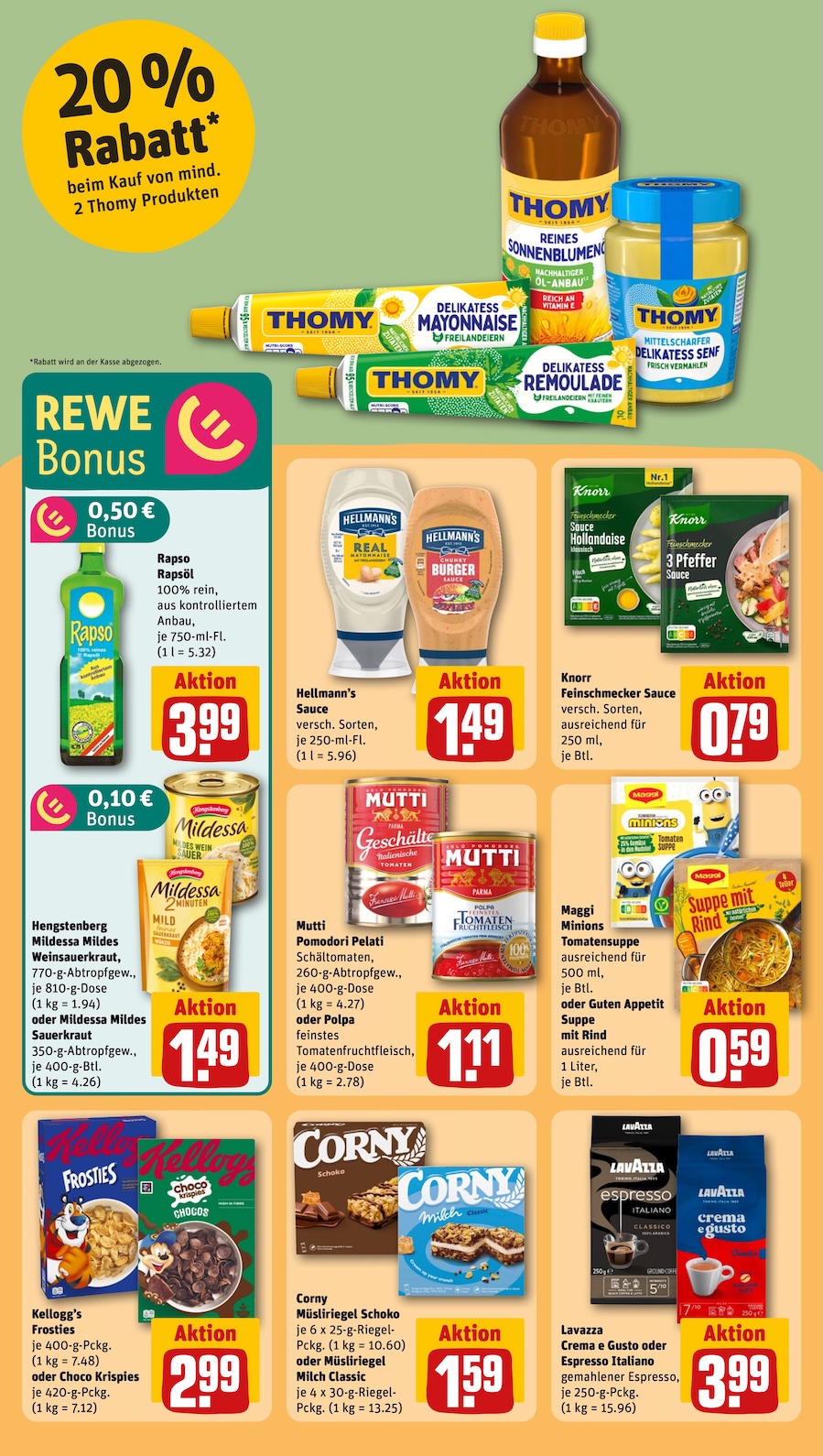 Rewe Aktueller Prospekt ab Montag Seite 16