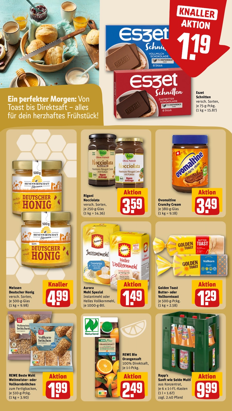 Rewe Aktueller Prospekt ab Montag Seite 21