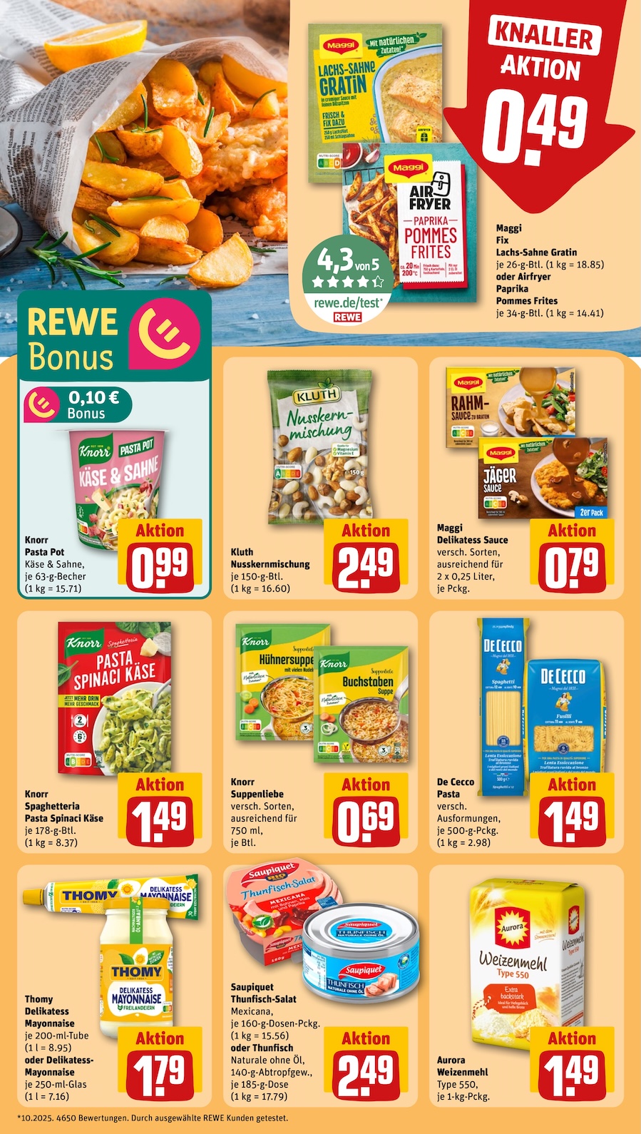 Rewe Aktueller Prospekt ab Montag Seite 22
