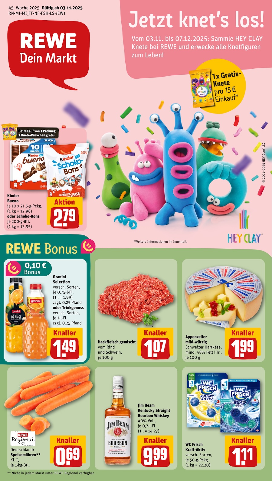 Rewe Aktueller Prospekt ab Montag Seite 1