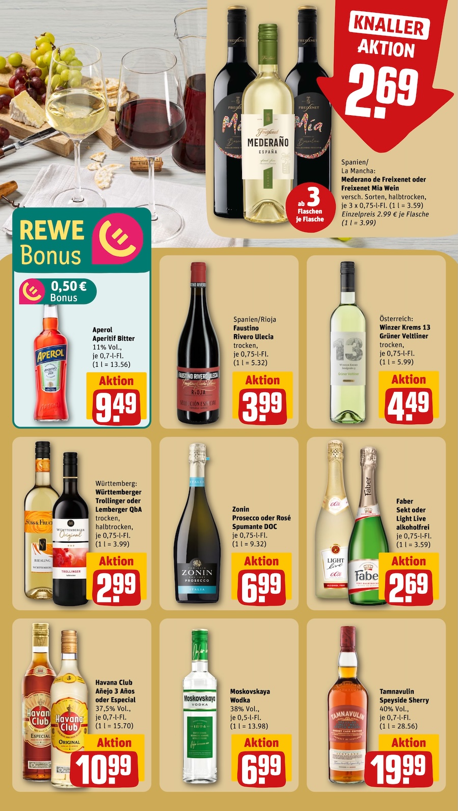 Rewe Aktueller Prospekt ab Montag Seite 23