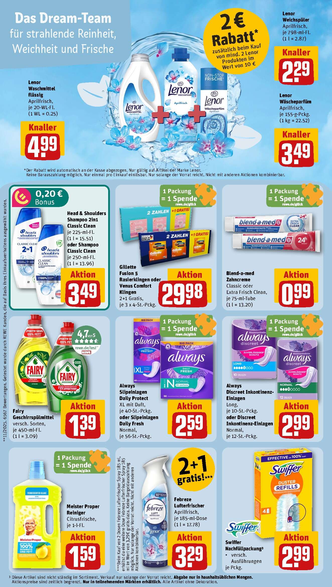 Rewe Aktueller Prospekt ab Montag Seite 21