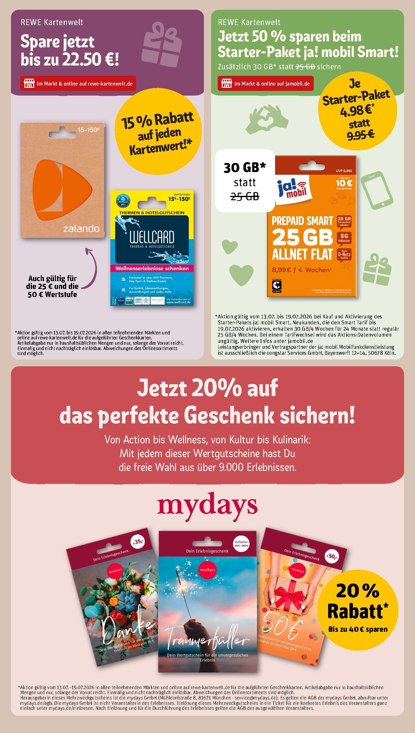 Rewe Aktueller Prospekt ab Montag Seite 25