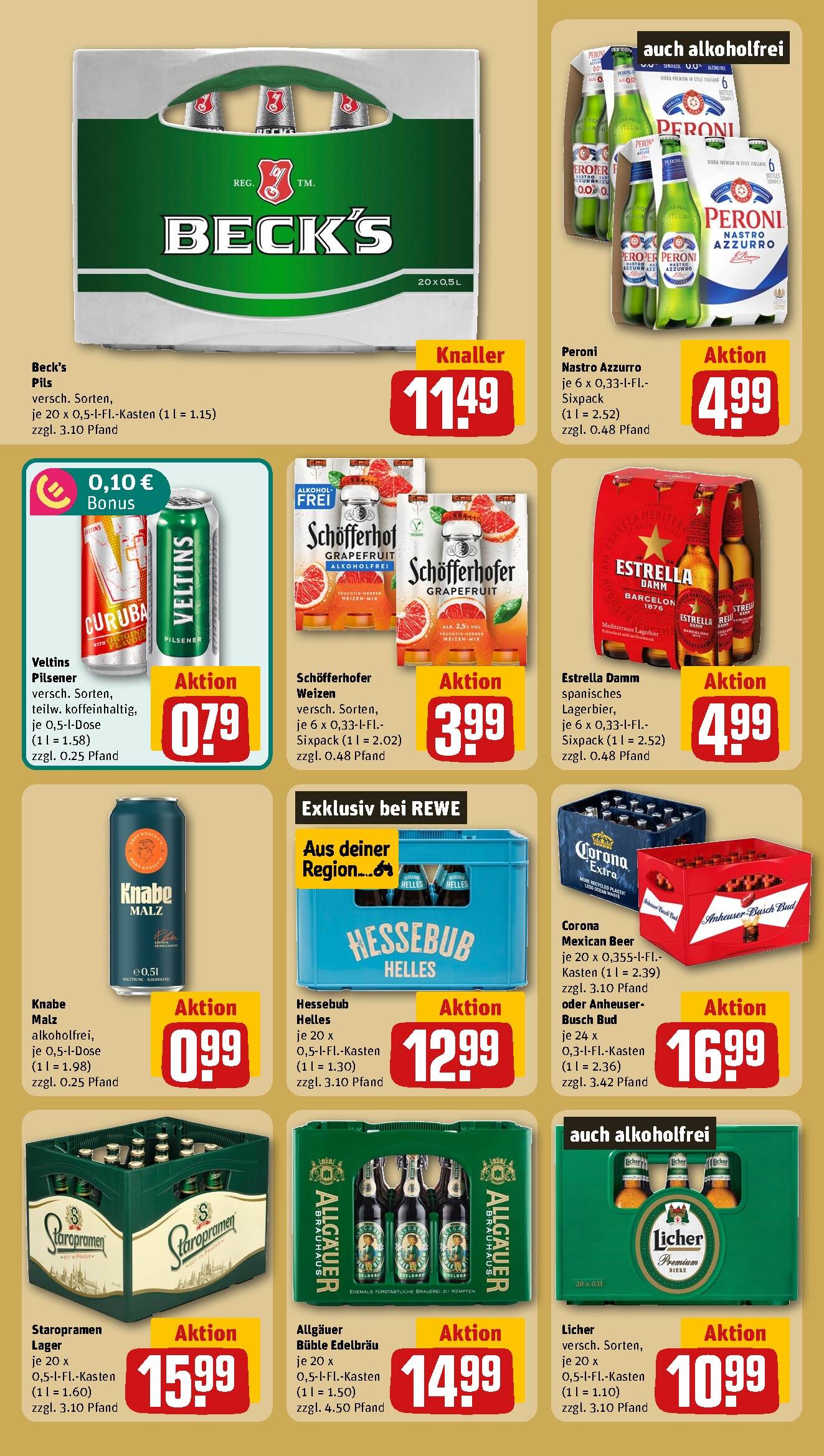 Rewe Aktueller Prospekt ab Montag Seite 21