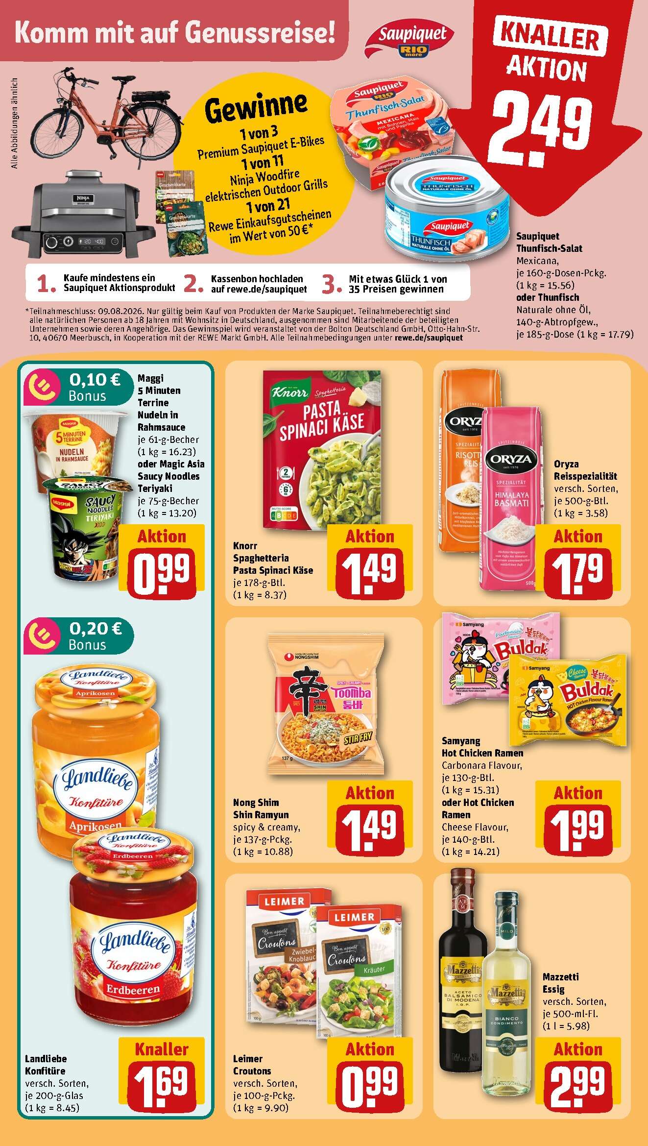 Rewe Aktueller Prospekt ab Montag Seite 22