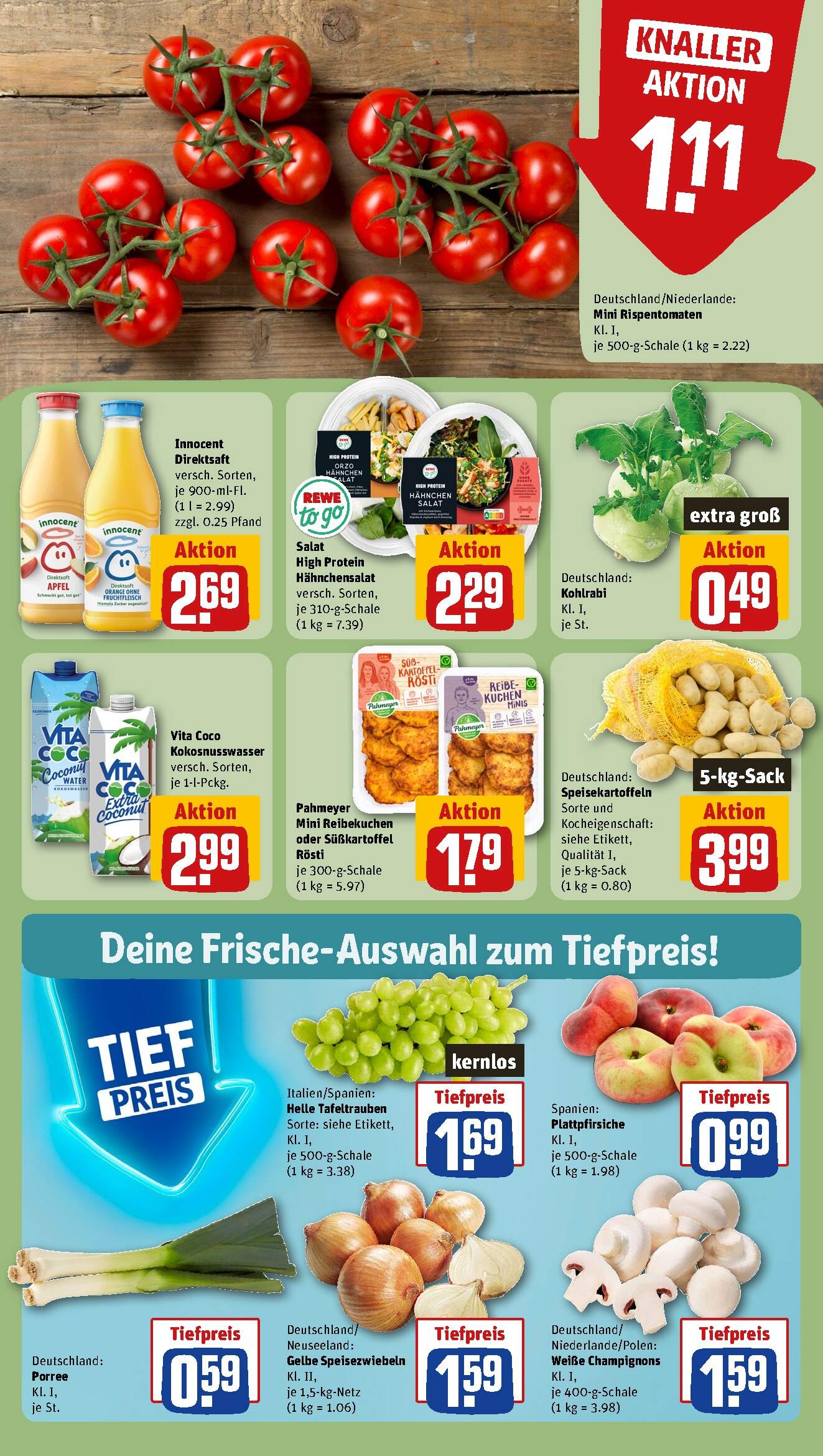 Rewe Aktueller Prospekt ab Montag Seite 8
