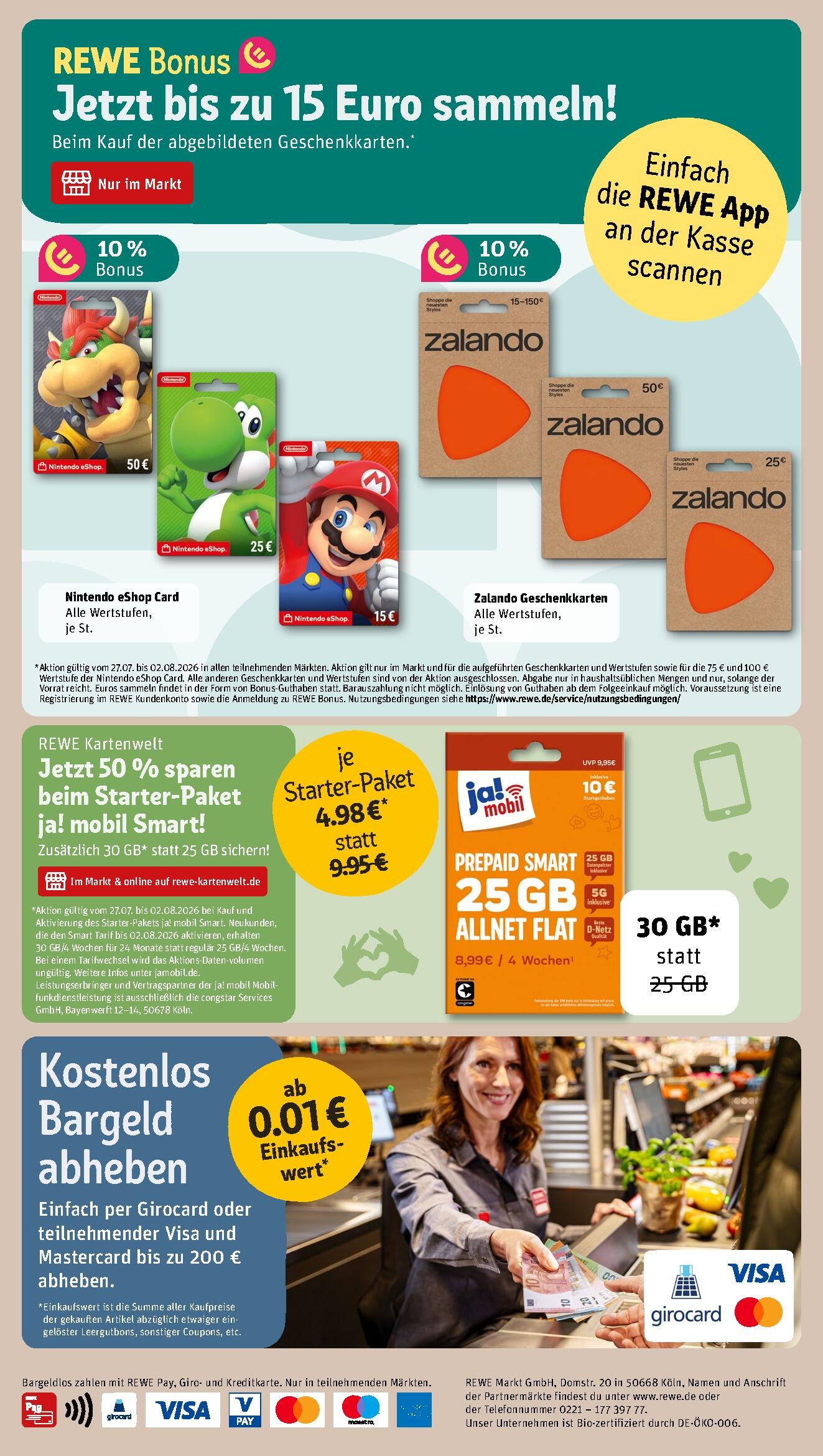 Rewe Aktueller Prospekt ab Montag Seite 34