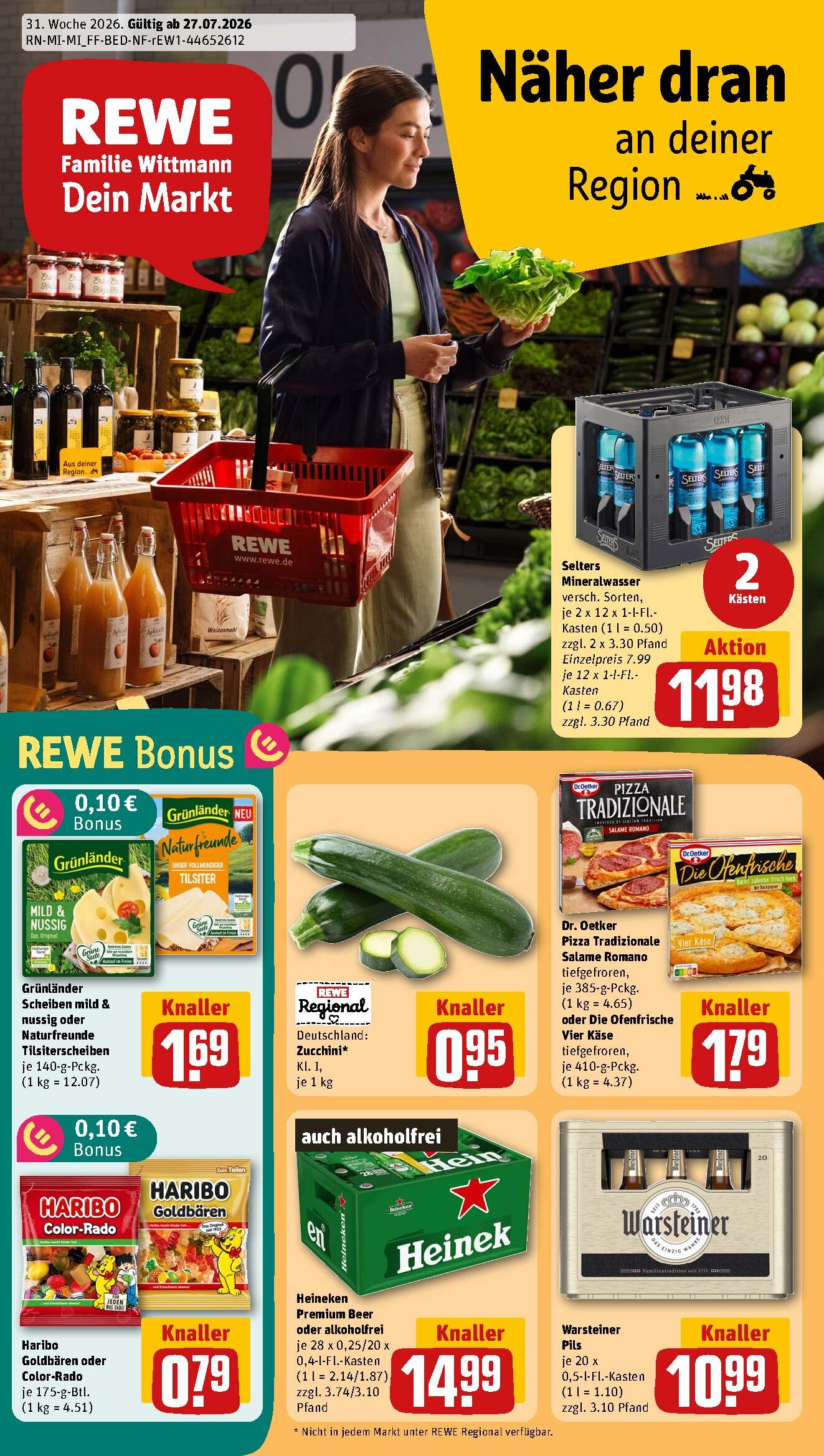 Rewe Aktueller Prospekt ab Montag Prospekt Vorschau
