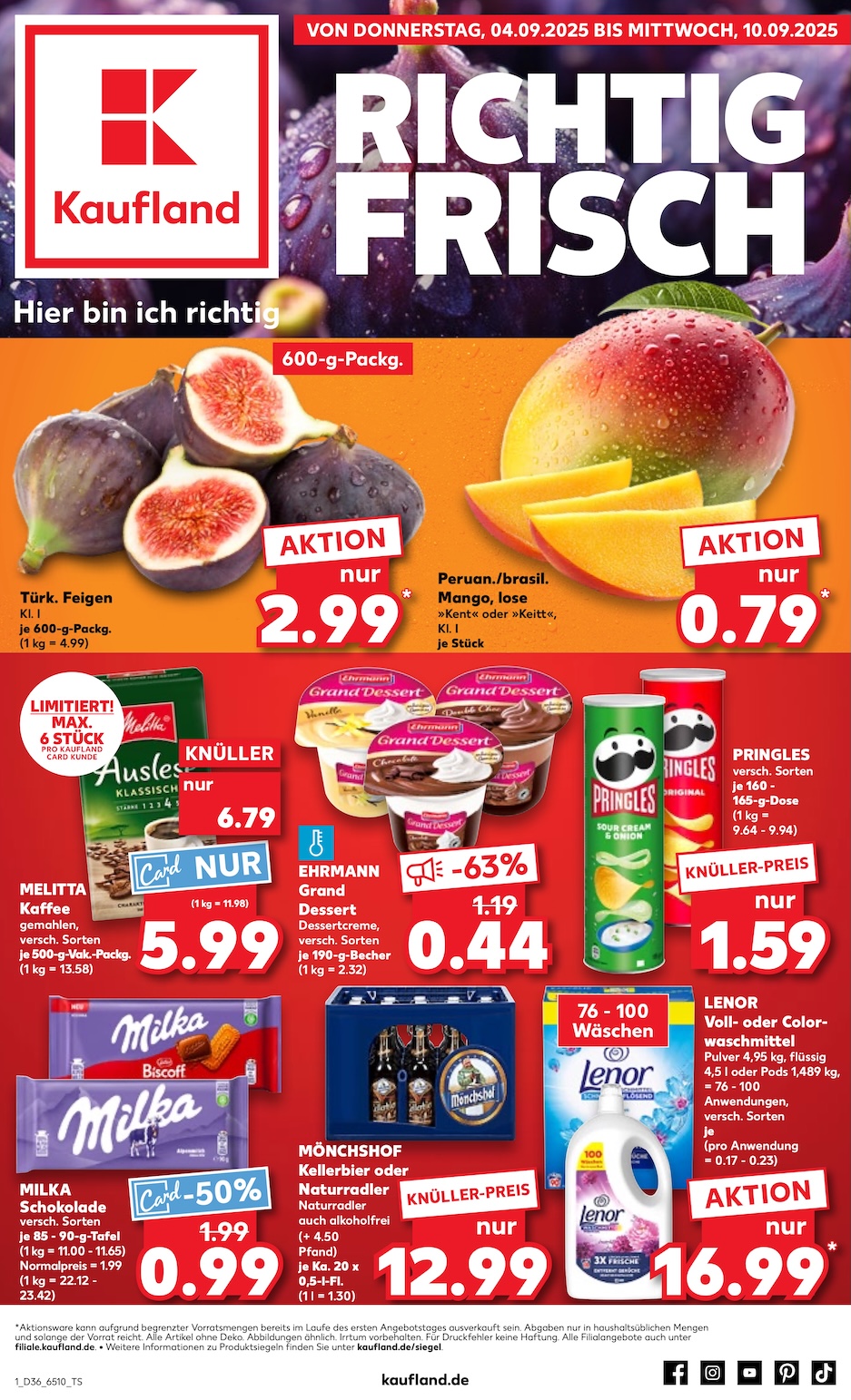 Page 1 of leaflet Aktueller Prospekt ab Donnerstag