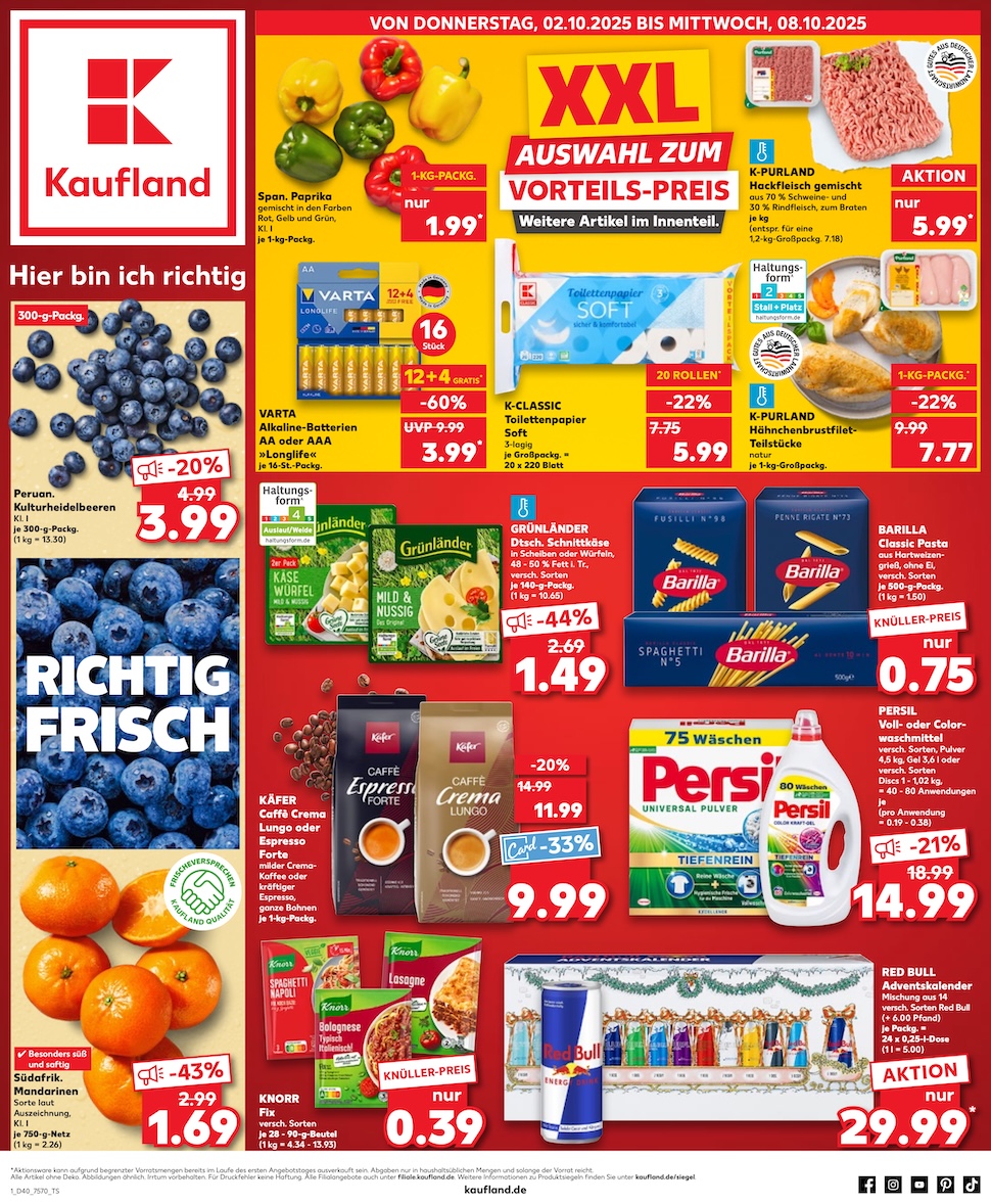 Page 1 of leaflet Aktueller Prospekt ab Donnerstag