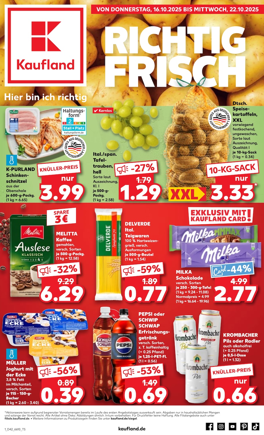 Page 1 of leaflet Aktueller Prospekt ab Donnerstag
