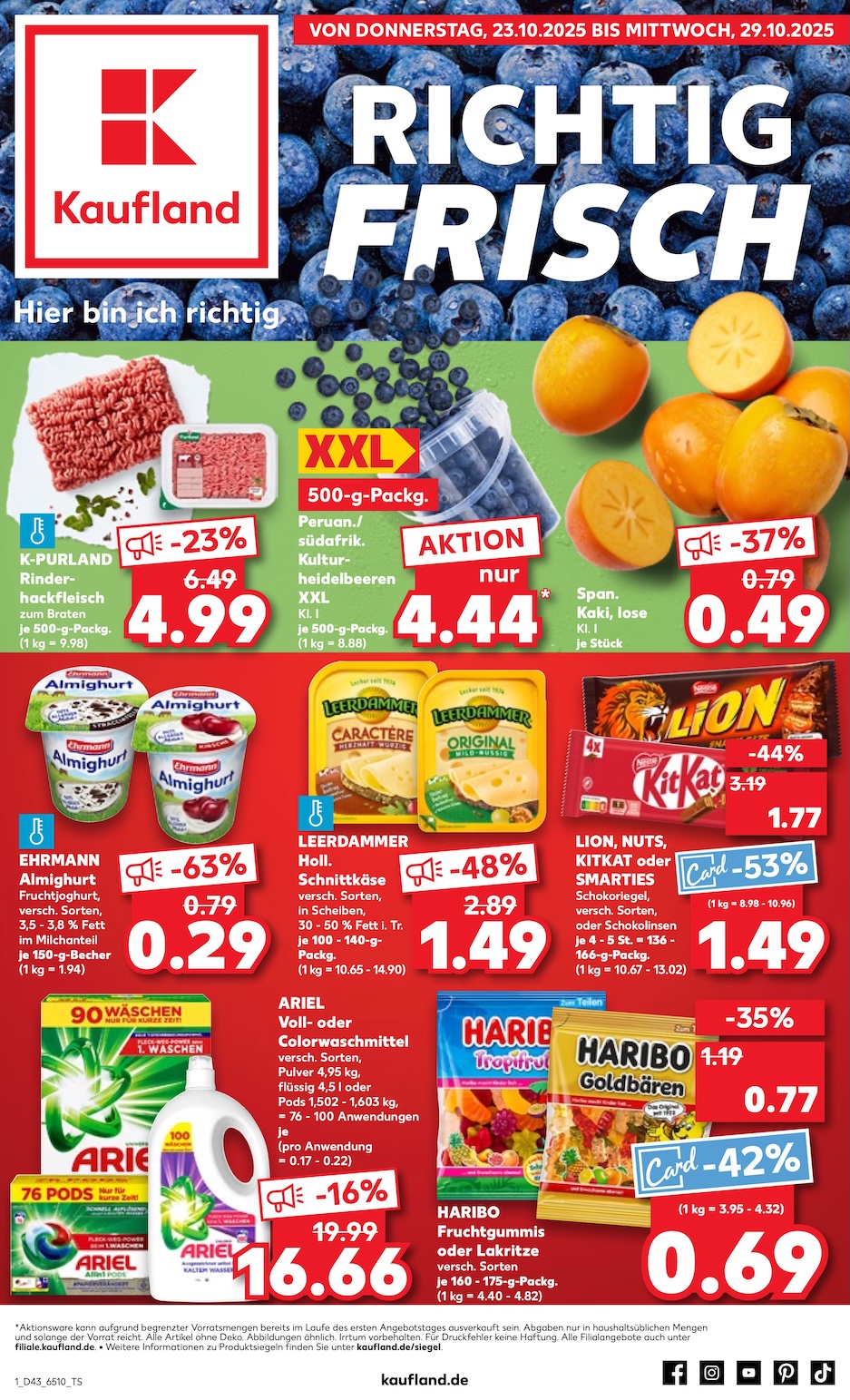 Page 1 of leaflet Aktueller Prospekt ab Donnerstag