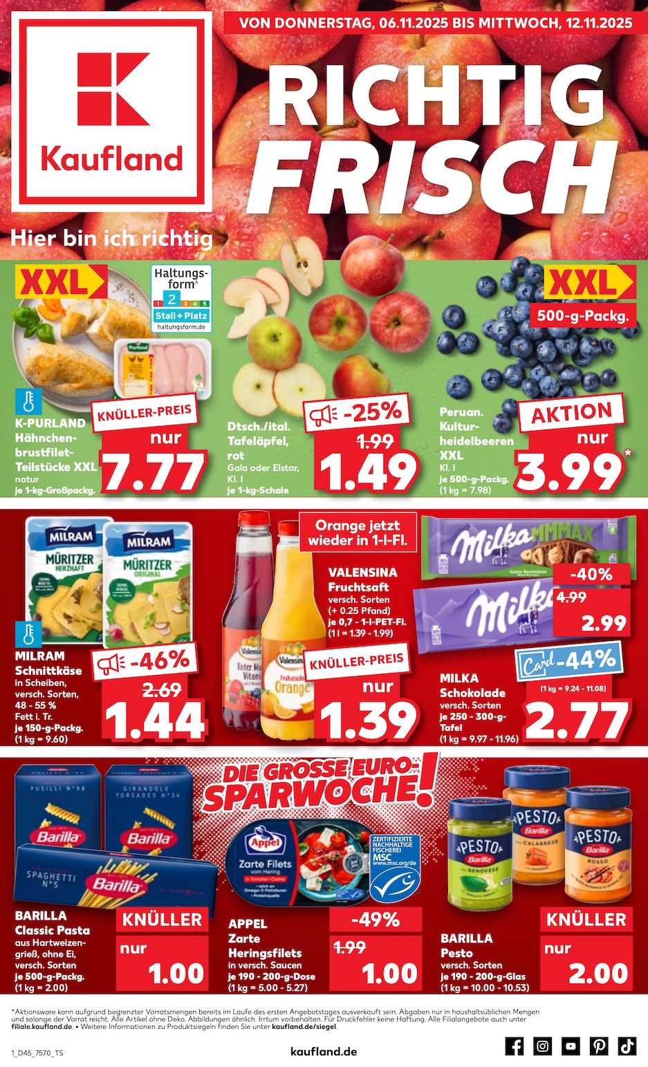 Page 1 of leaflet Aktueller Prospekt ab Donnerstag