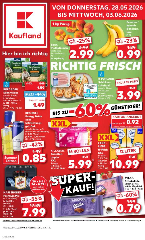Page 1 of leaflet Aktueller Prospekt ab Donnerstag