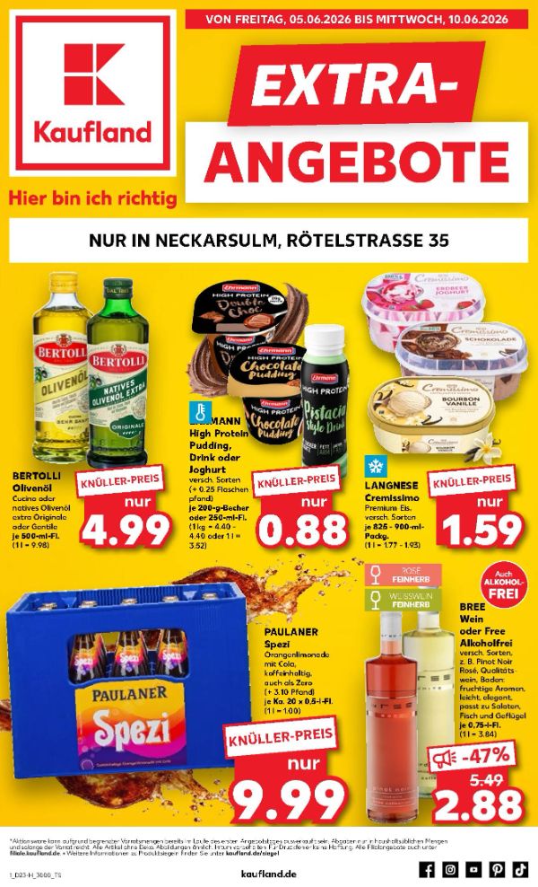 Page 1 of leaflet Aktueller Prospekt ab Freitag