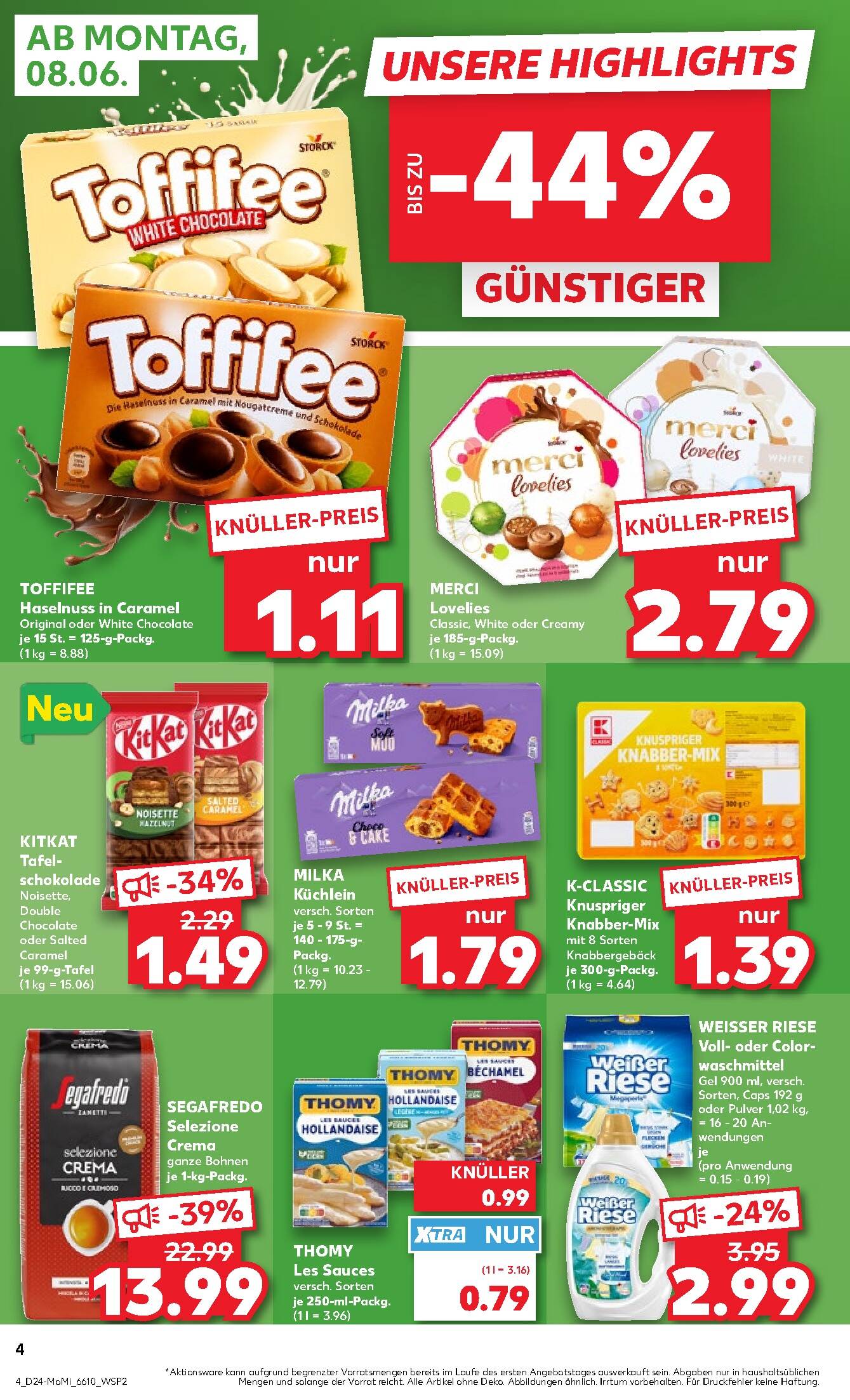 Kaufland Aktueller Prospekt ab Montag Seite 4