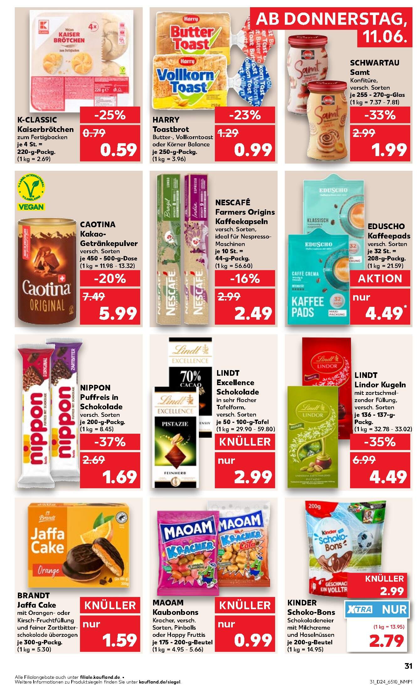 Kaufland Aktueller Prospekt ab Donnerstag Seite 31