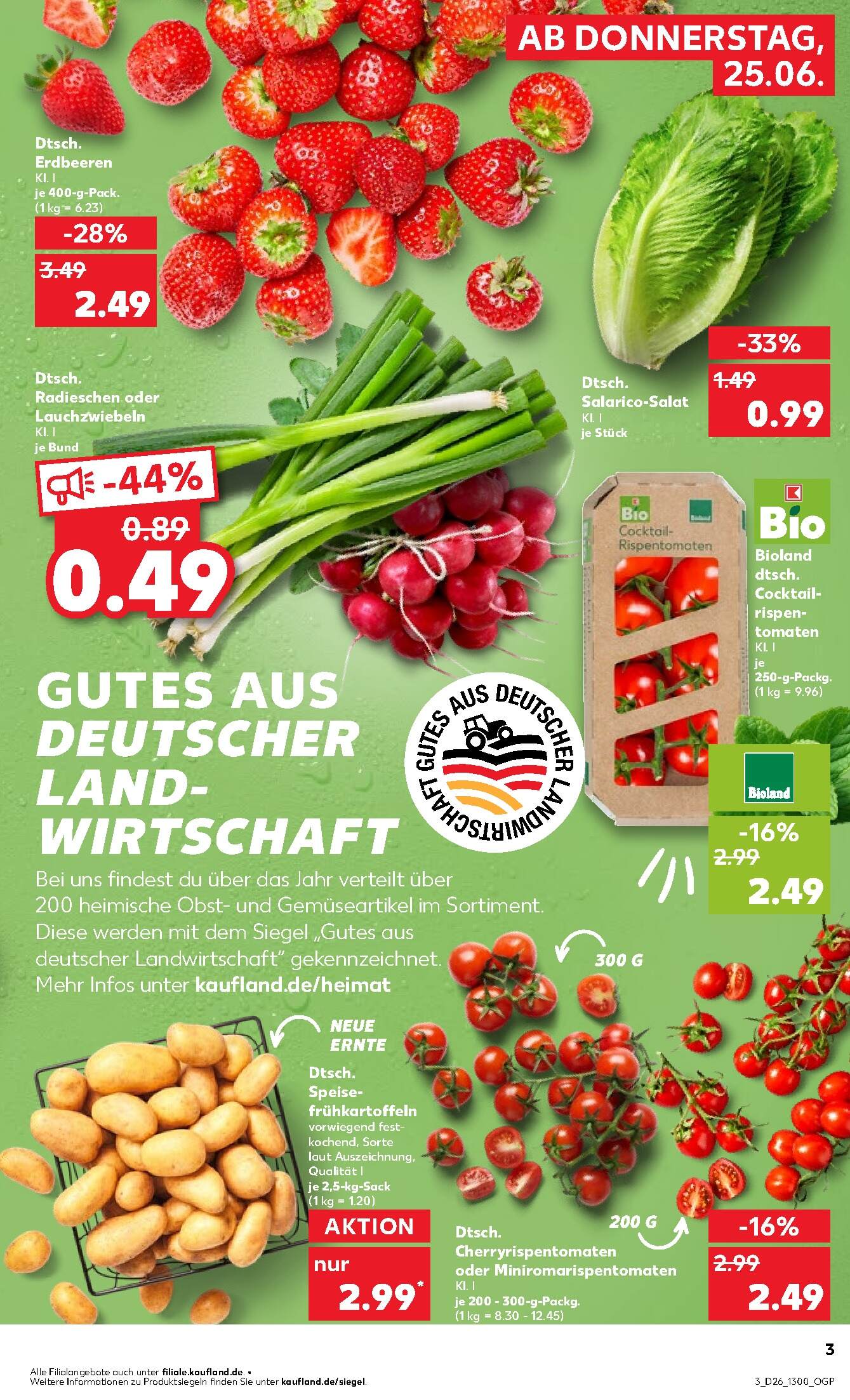 Kaufland Aktueller Prospekt ab Donnerstag Seite 3