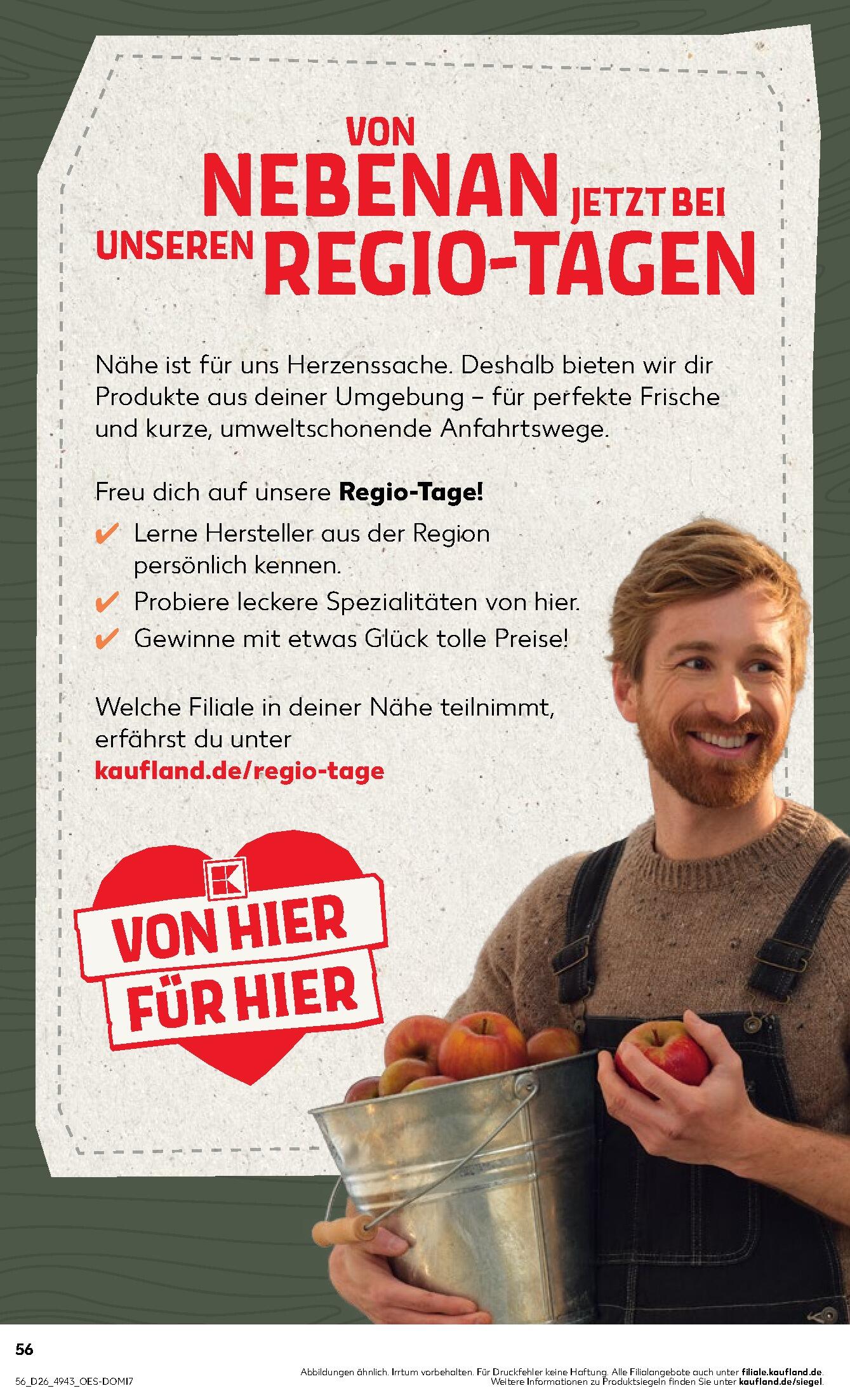 Kaufland Aktueller Prospekt ab Donnerstag Seite 56