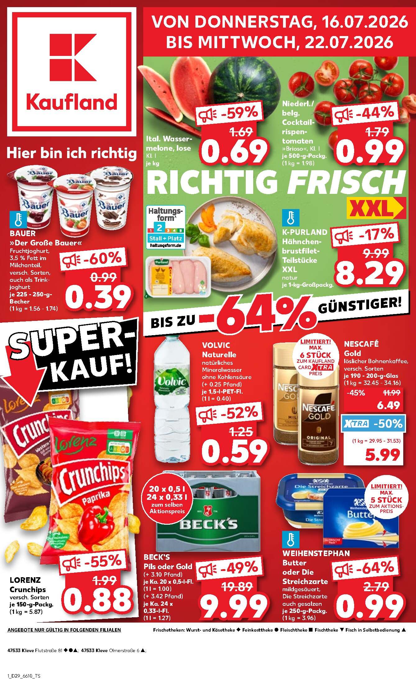 Kaufland Aktueller Prospekt ab Donnerstag Seite 1