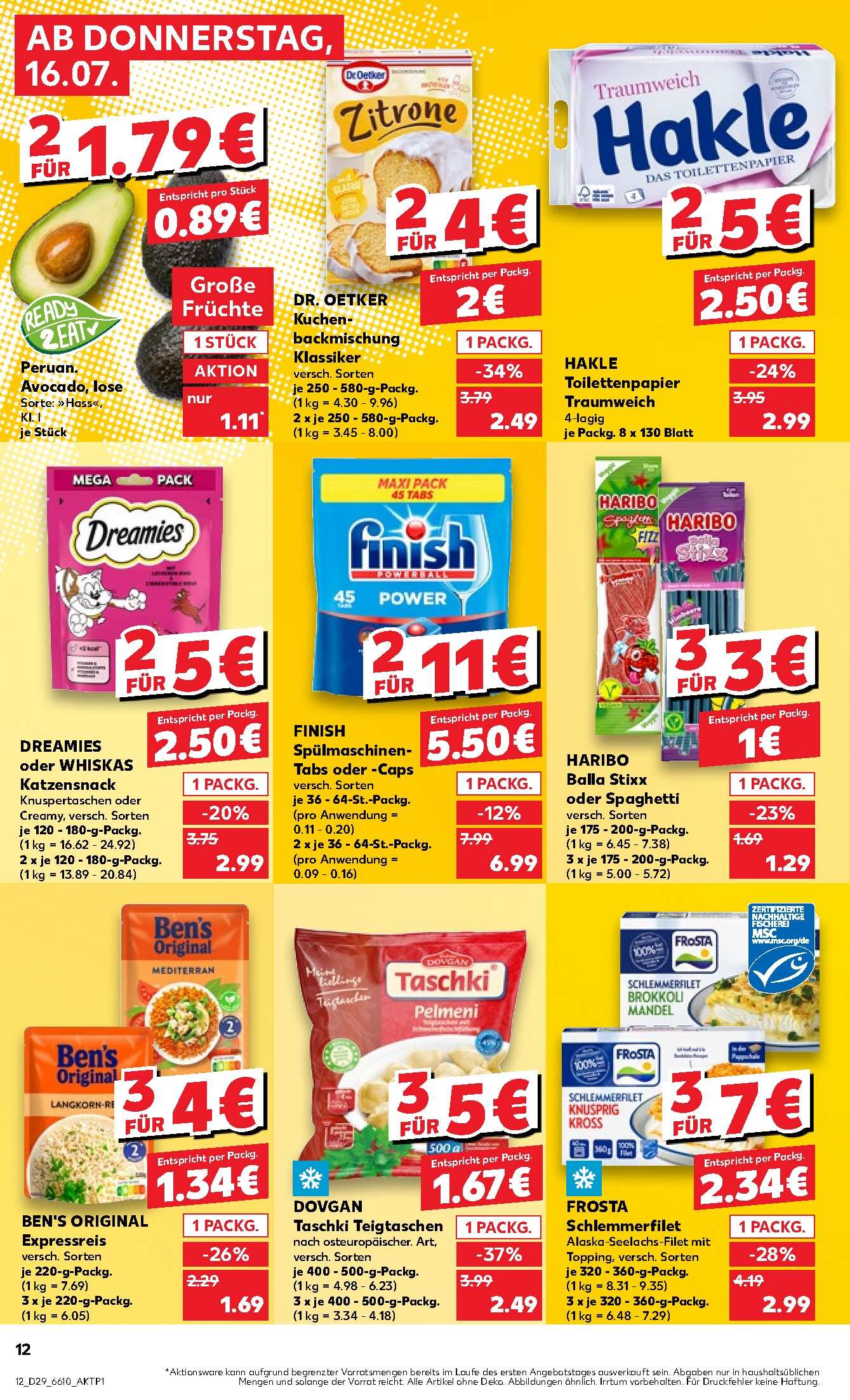 Kaufland Aktueller Prospekt ab Donnerstag Seite 12