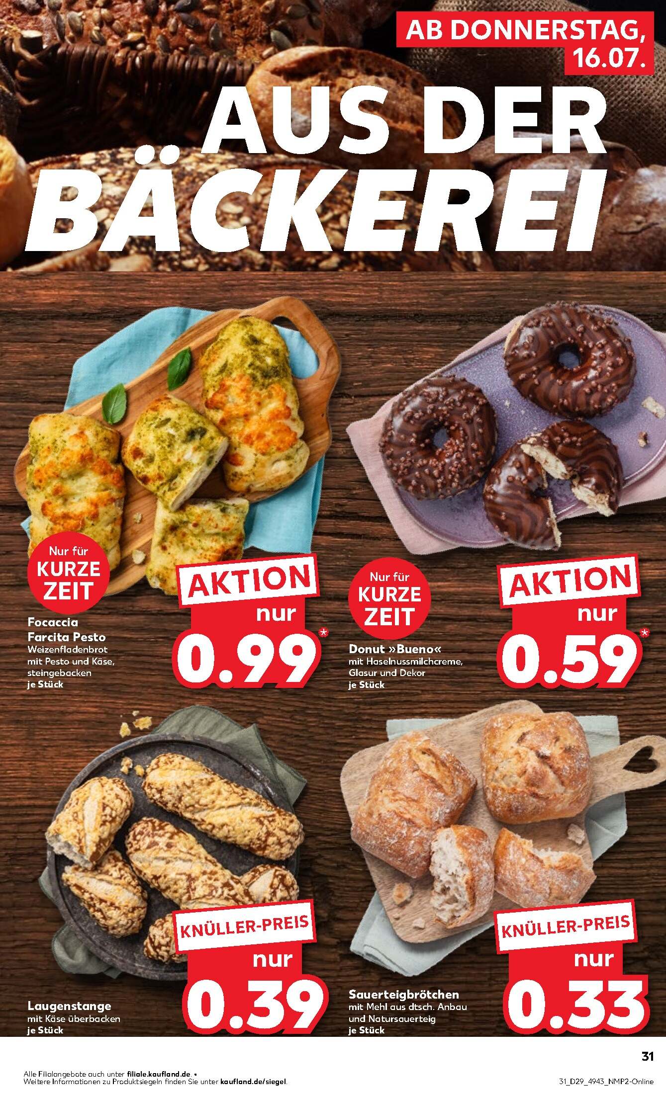 Kaufland Aktueller Prospekt ab Donnerstag Seite 31