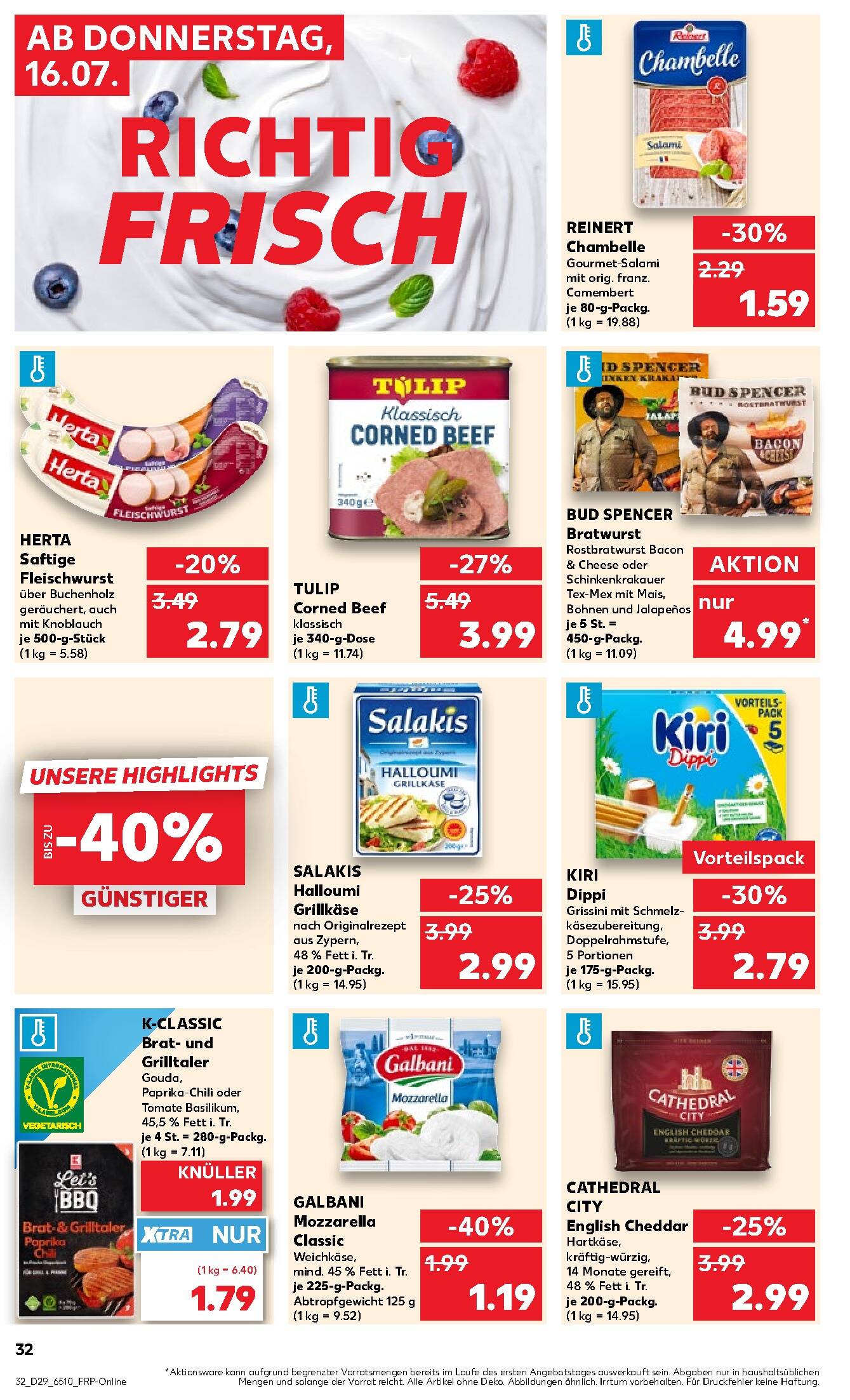 Kaufland Aktueller Prospekt ab Donnerstag Seite 32