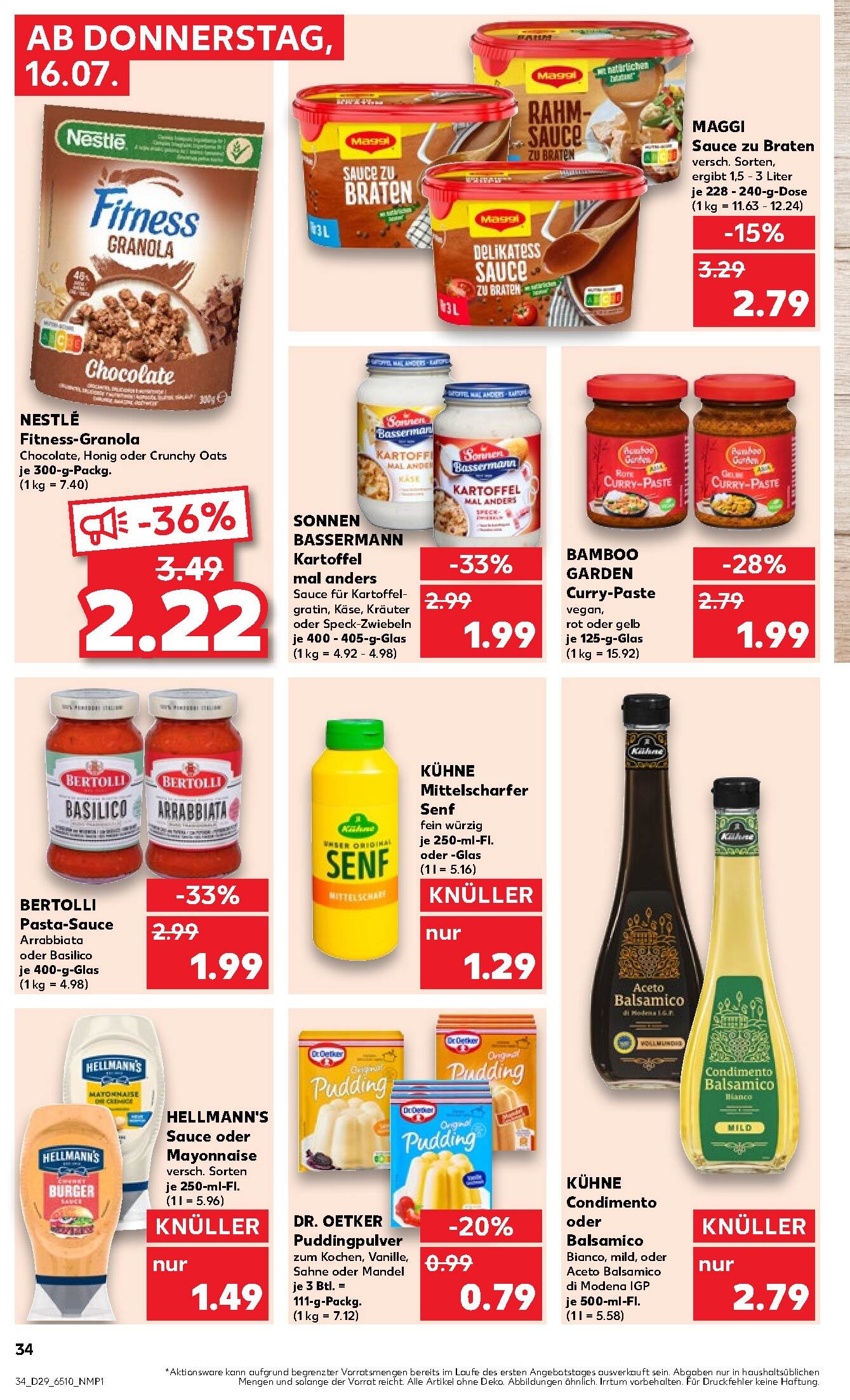 Kaufland Aktueller Prospekt ab Donnerstag Seite 34