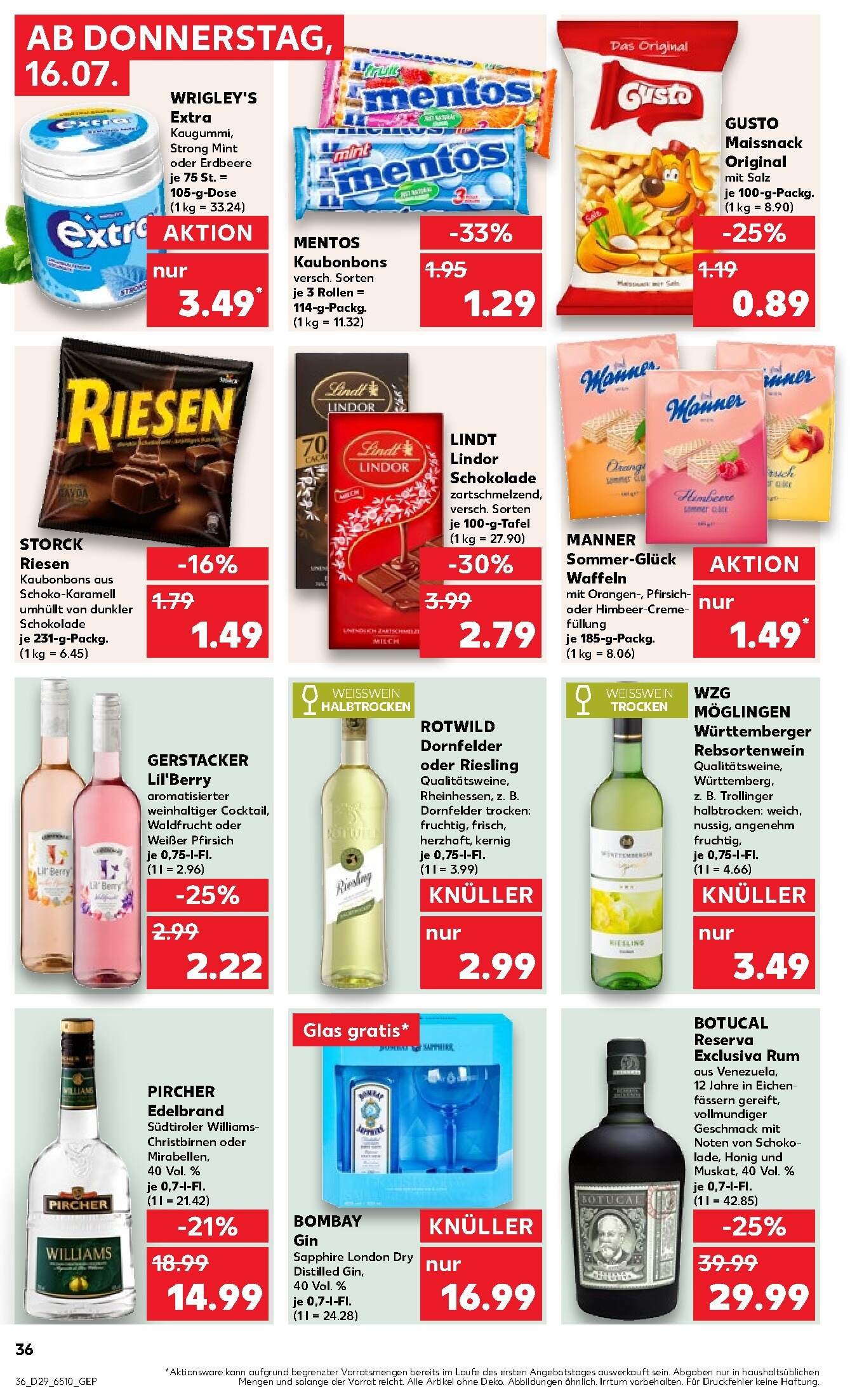 Kaufland Aktueller Prospekt ab Donnerstag Seite 36