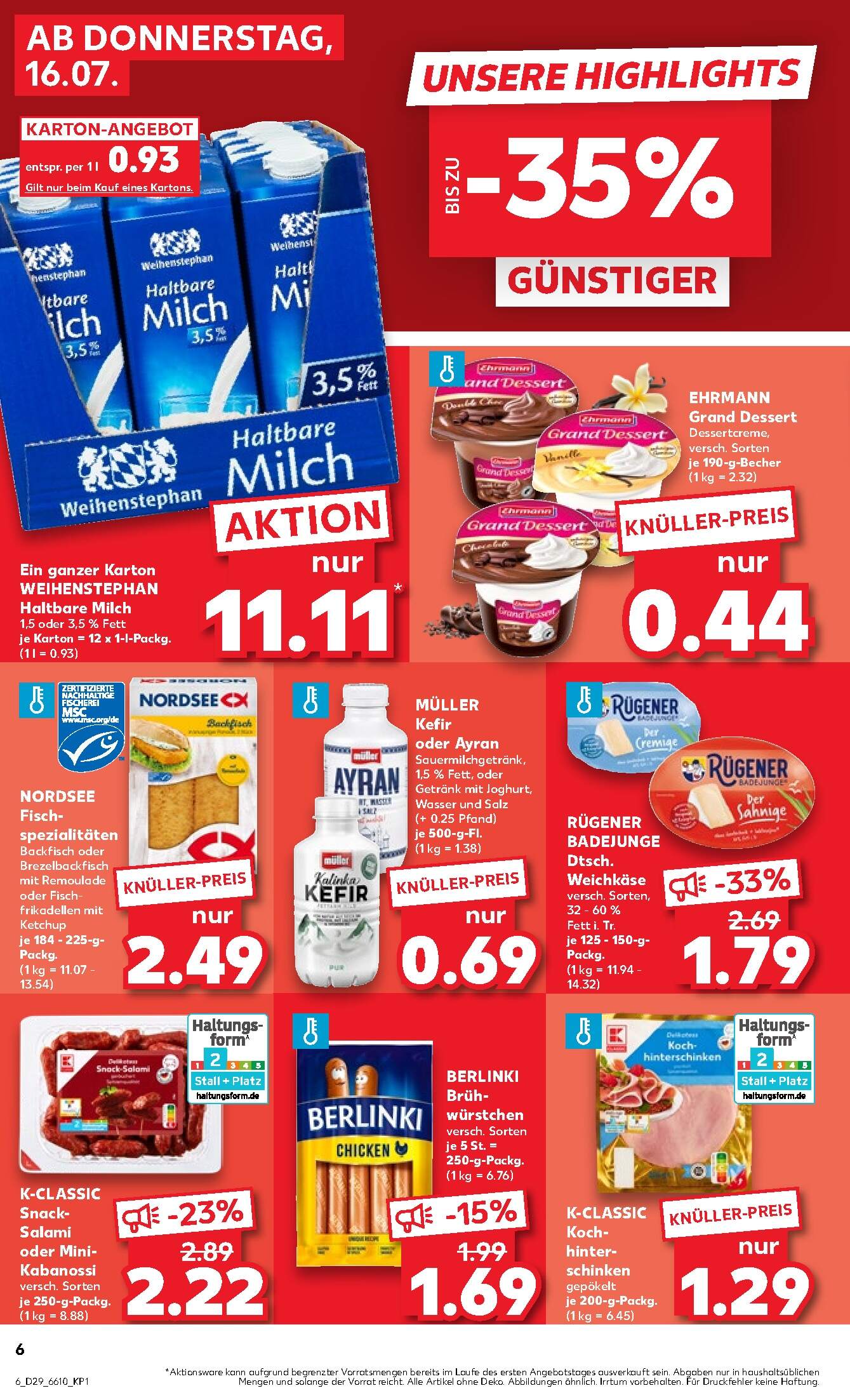 Kaufland Aktueller Prospekt ab Donnerstag Seite 6