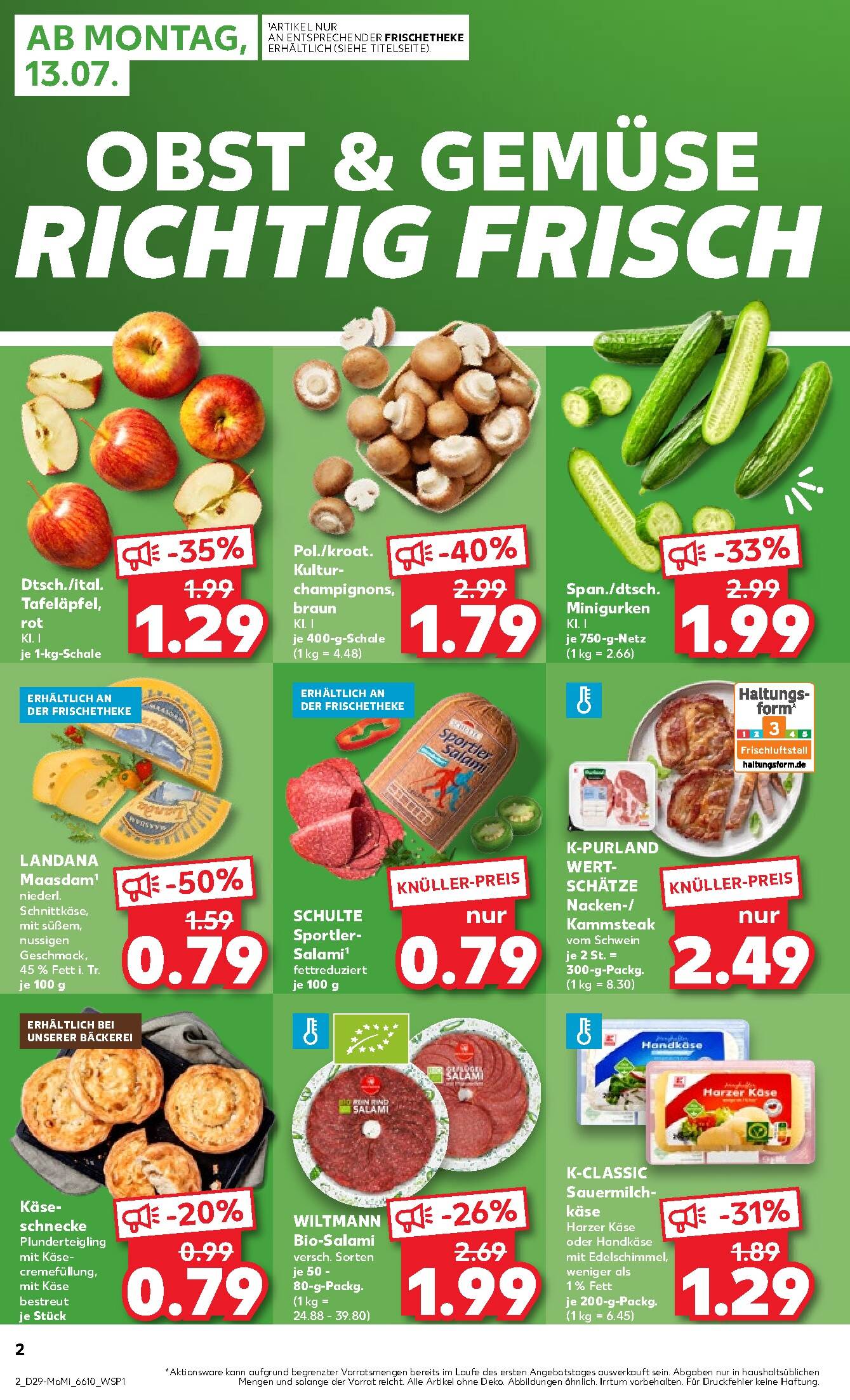Kaufland Aktueller Prospekt ab Montag Seite 2