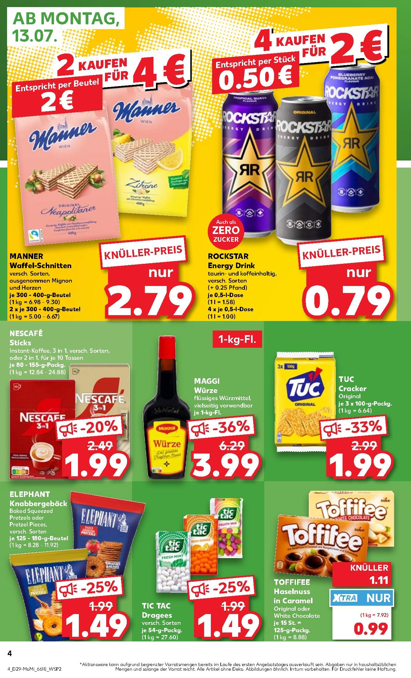 Kaufland Aktueller Prospekt ab Montag Seite 4