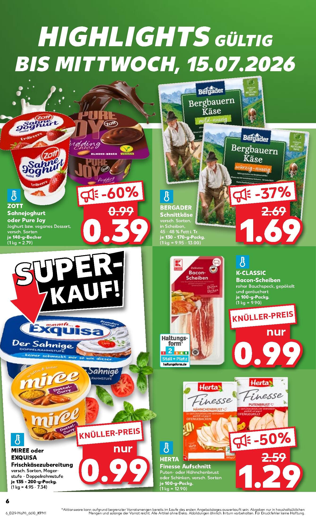 Kaufland Aktueller Prospekt ab Montag Seite 6