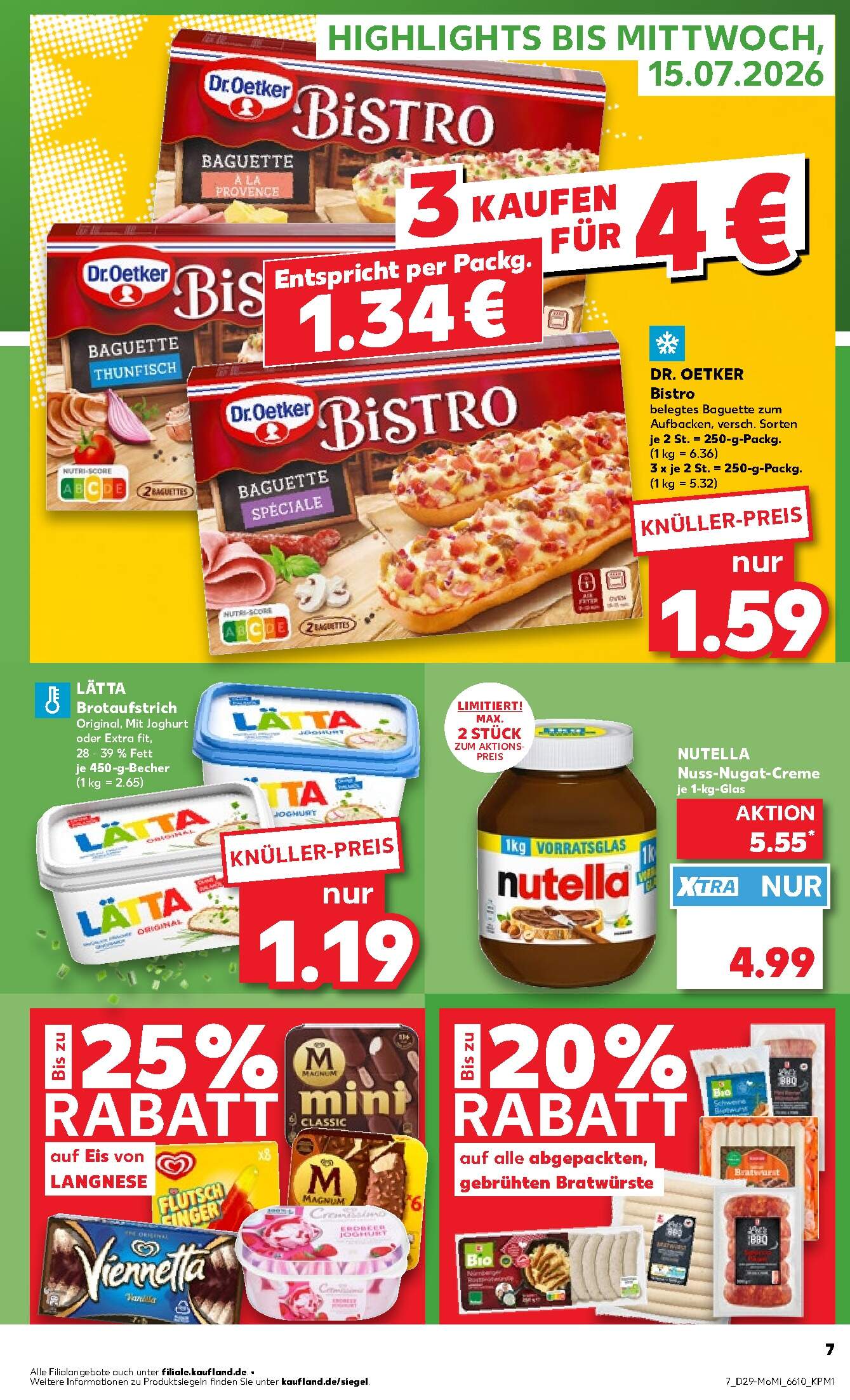 Kaufland Aktueller Prospekt ab Montag Seite 7