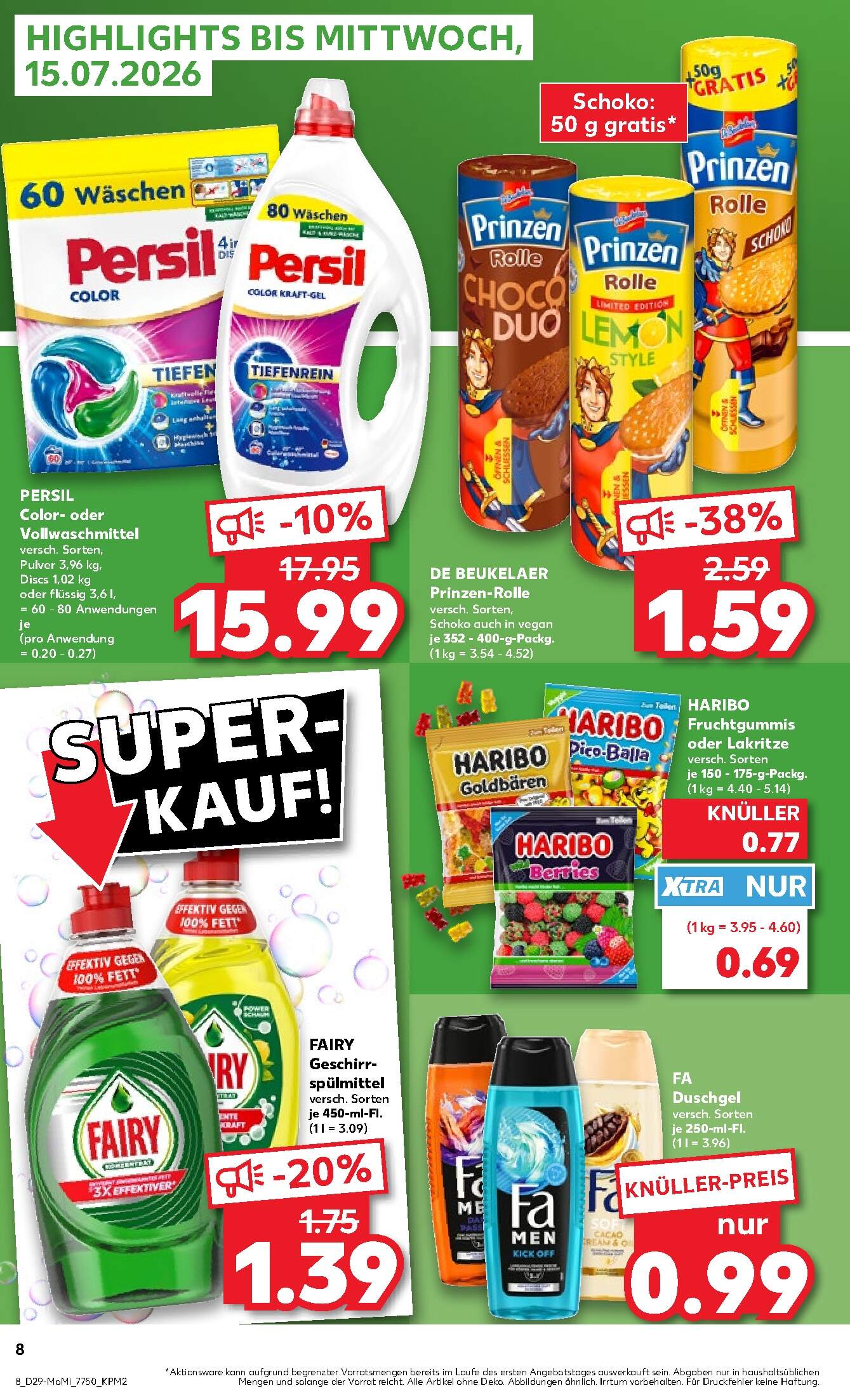 Kaufland Aktueller Prospekt ab Montag Seite 8