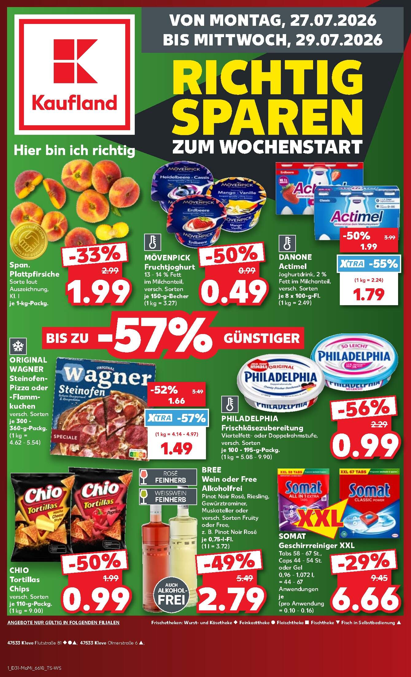 Kaufland Aktueller Prospekt ab Montag Seite 1