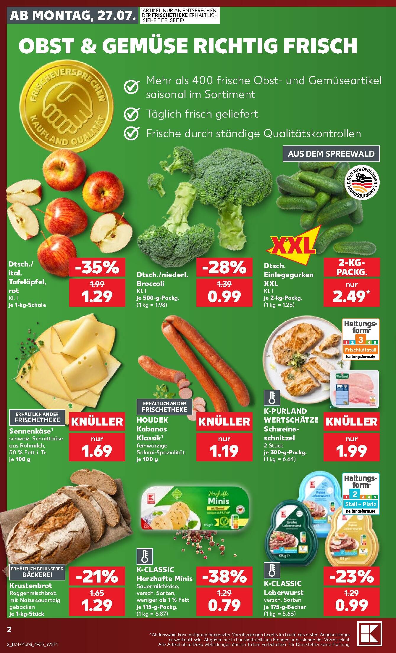 Kaufland Aktueller Prospekt ab Montag Seite 2