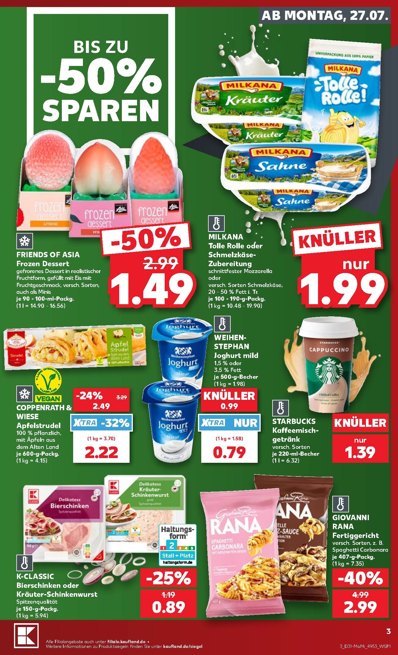 Kaufland Aktueller Prospekt ab Montag Seite 3
