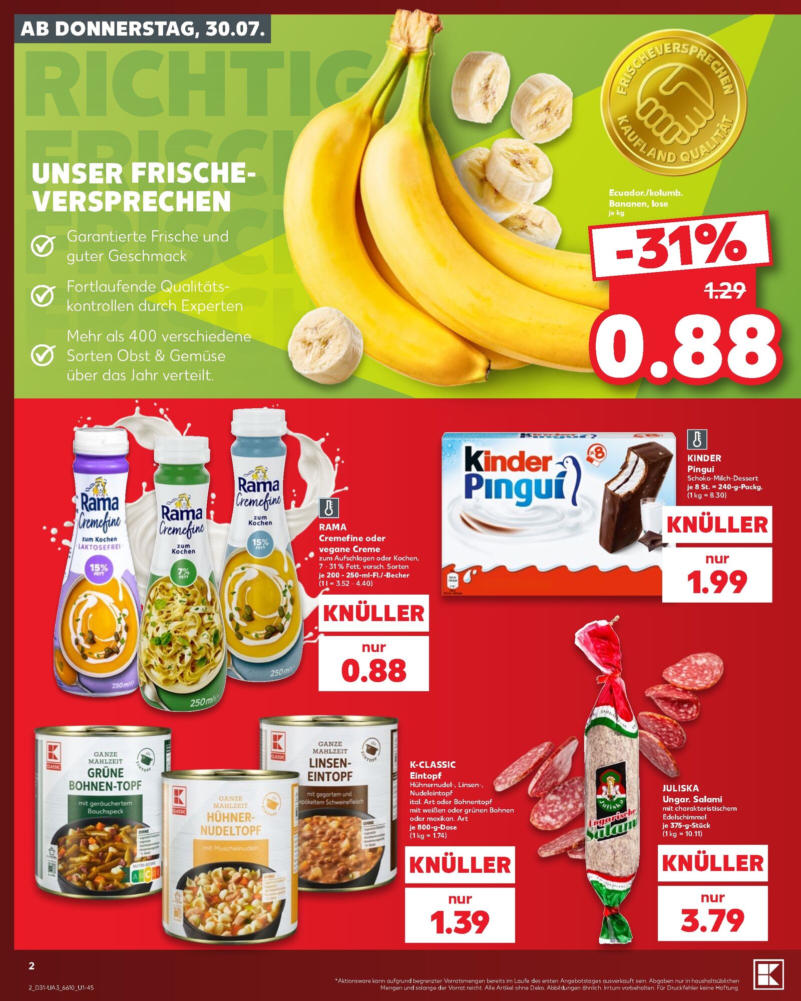 Kaufland Aktueller Prospekt ab Donnerstag Seite 2