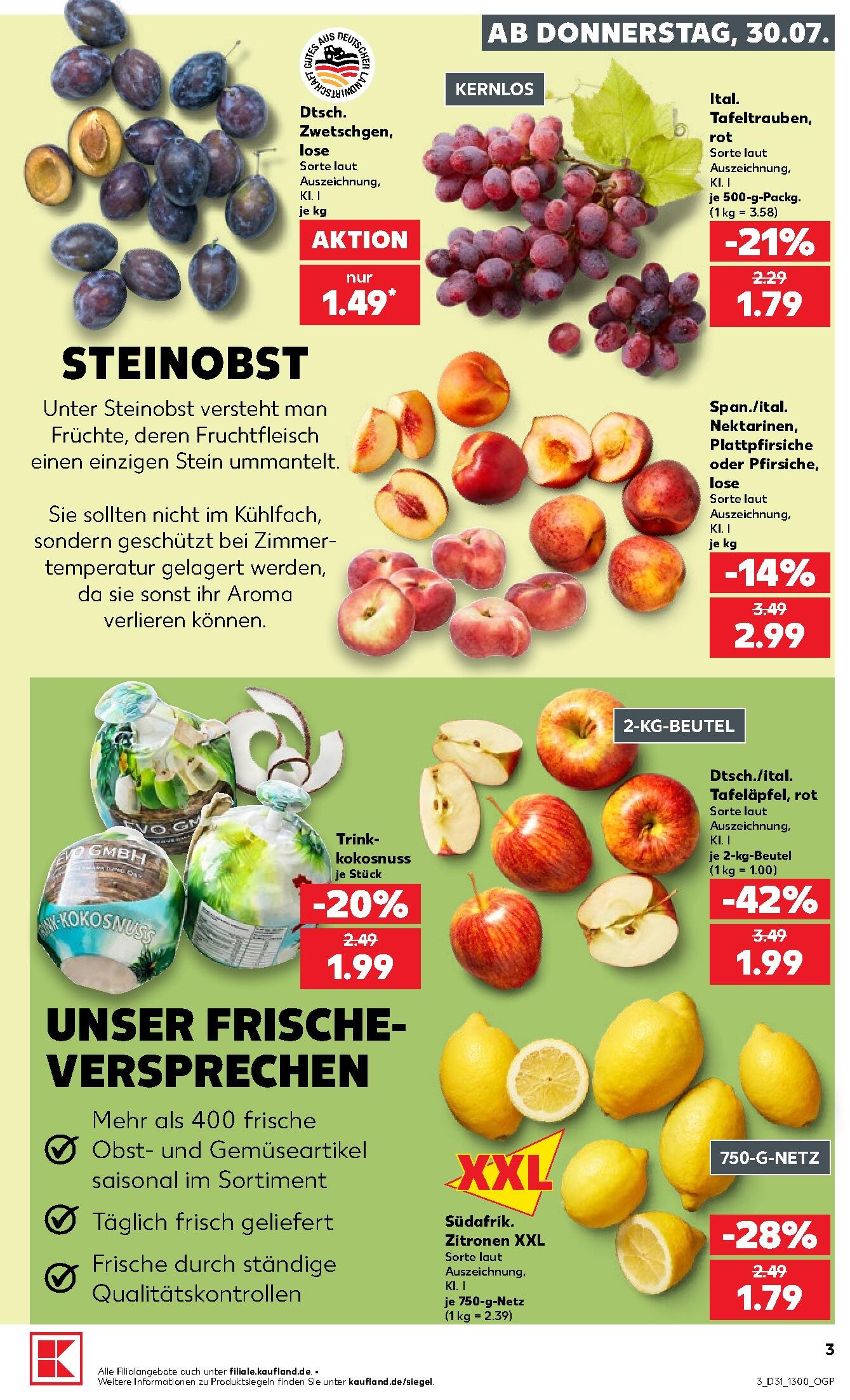 Kaufland Aktueller Prospekt ab Donnerstag Seite 3