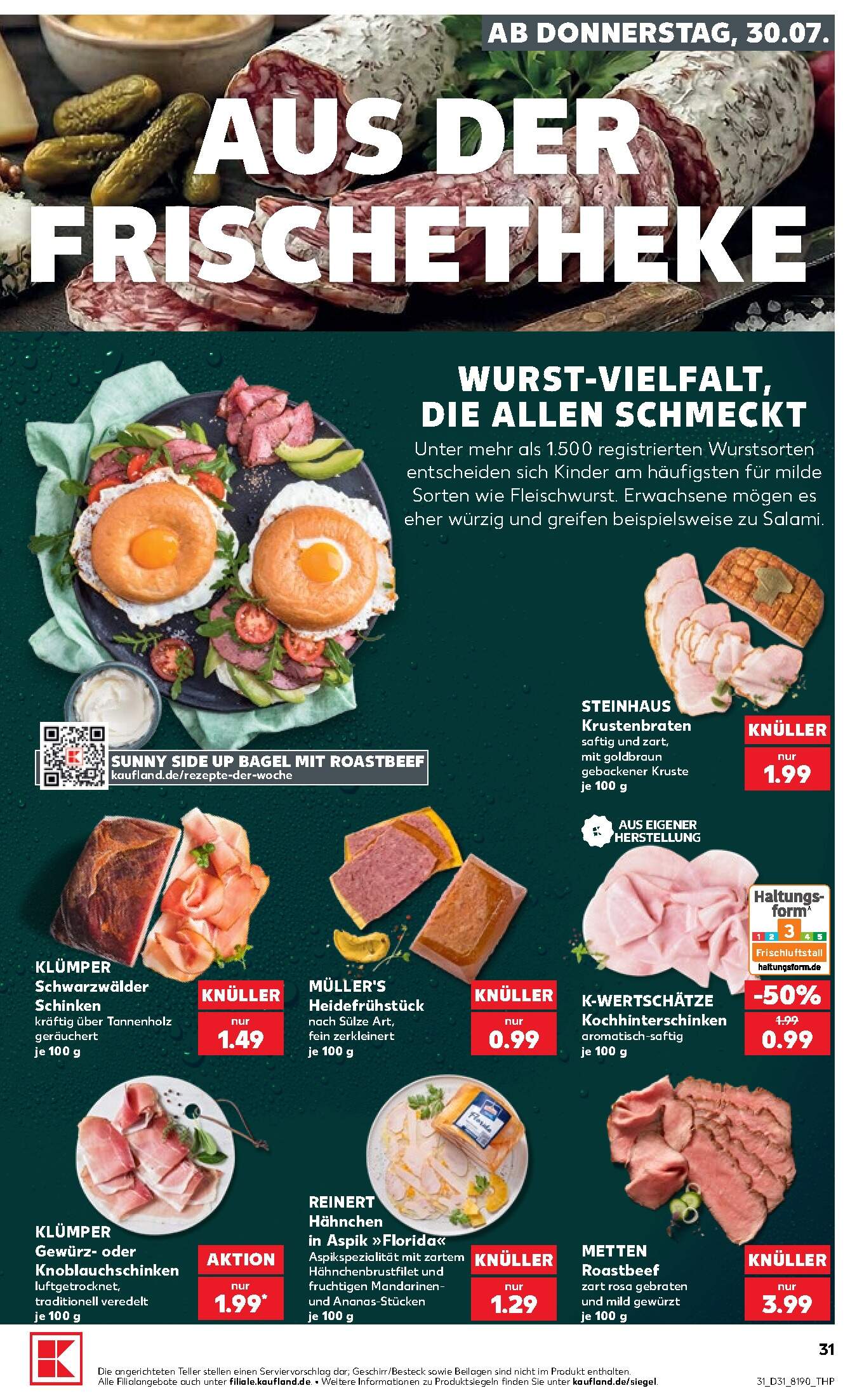 Kaufland Aktueller Prospekt ab Donnerstag Seite 31