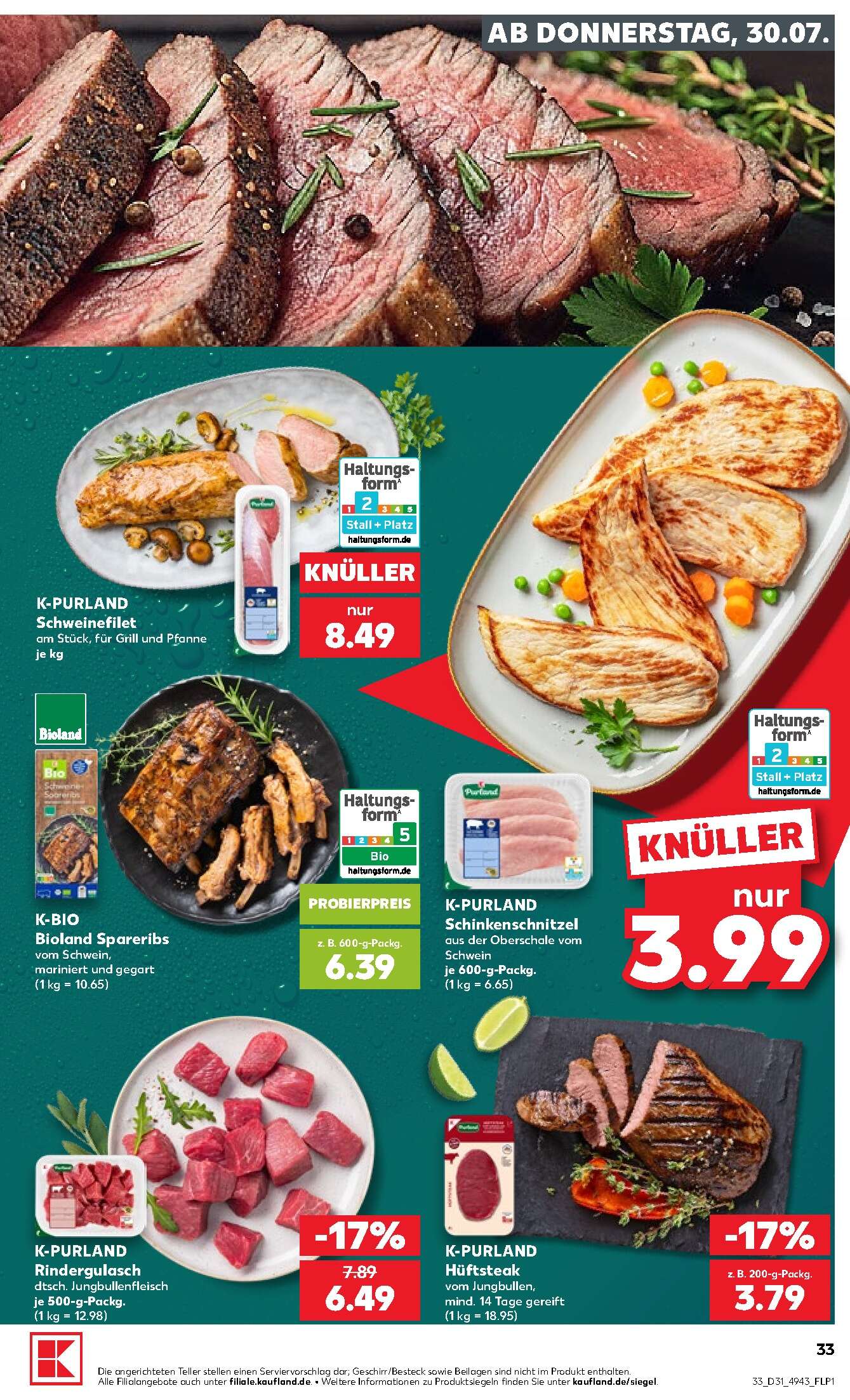 Kaufland Aktueller Prospekt ab Donnerstag Seite 33
