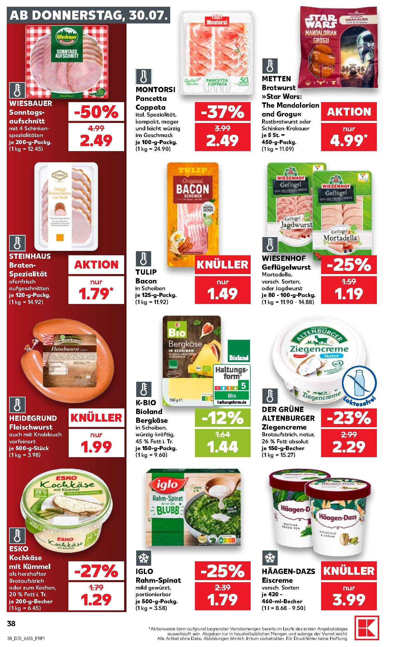 Kaufland Aktueller Prospekt ab Donnerstag Seite 38