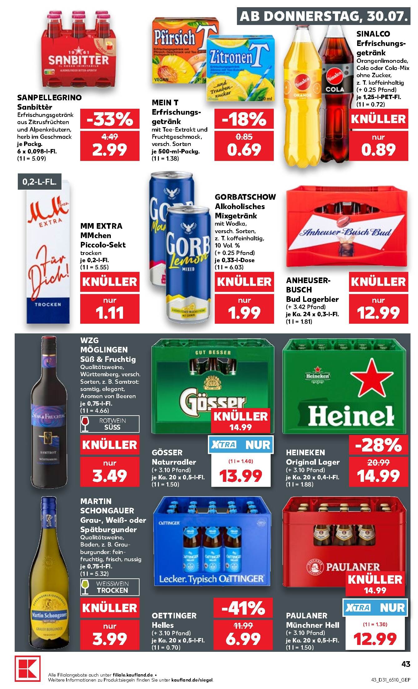 Kaufland Aktueller Prospekt ab Donnerstag Seite 43